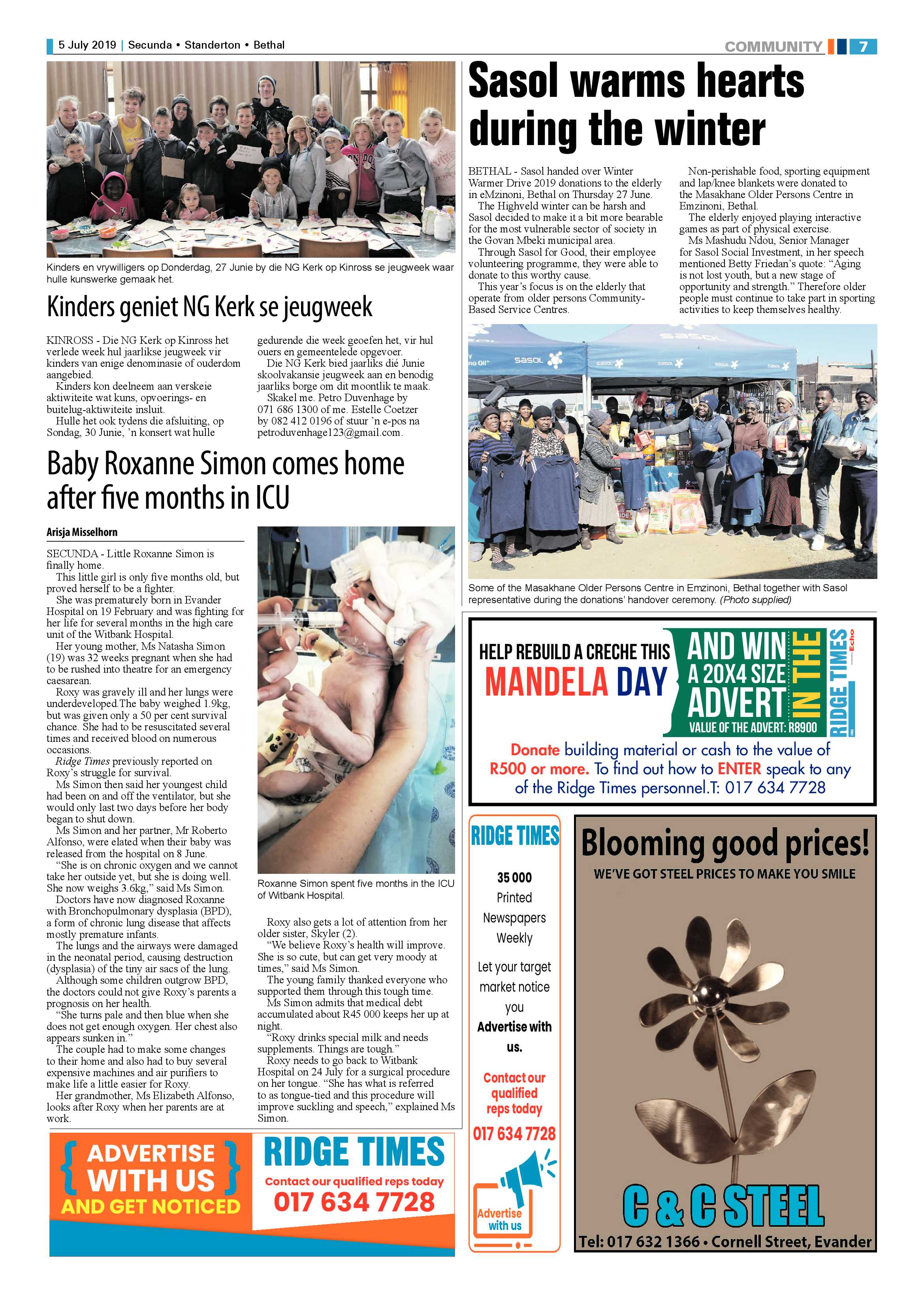 Ridge Times 5 July 2019 page 7
