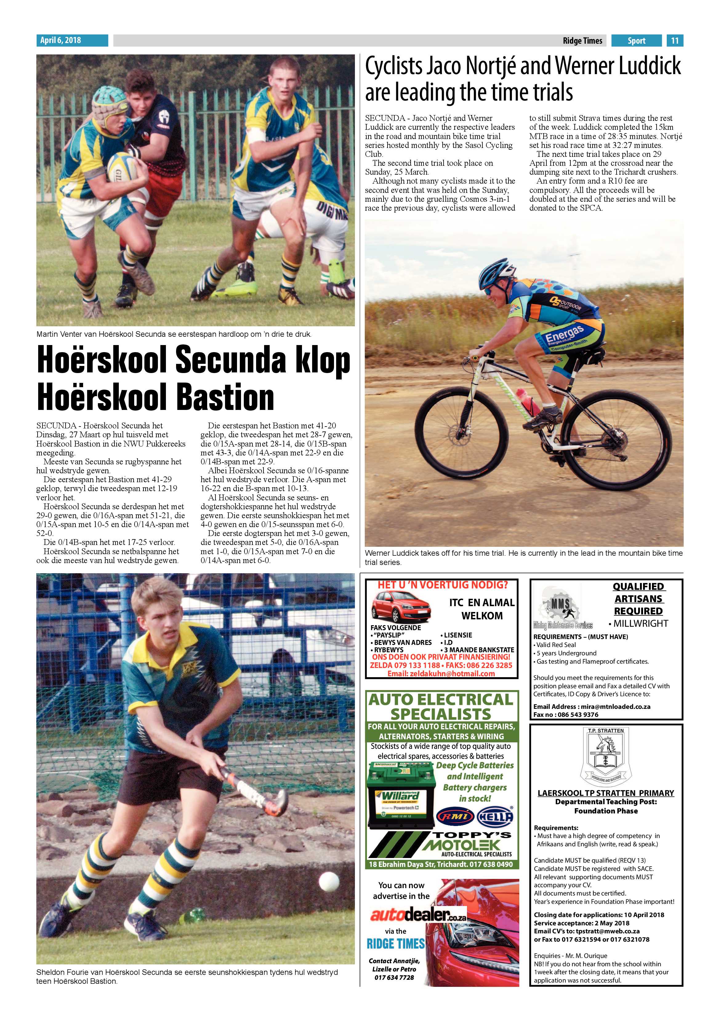 Ridge Times 6 April 2018 page 11