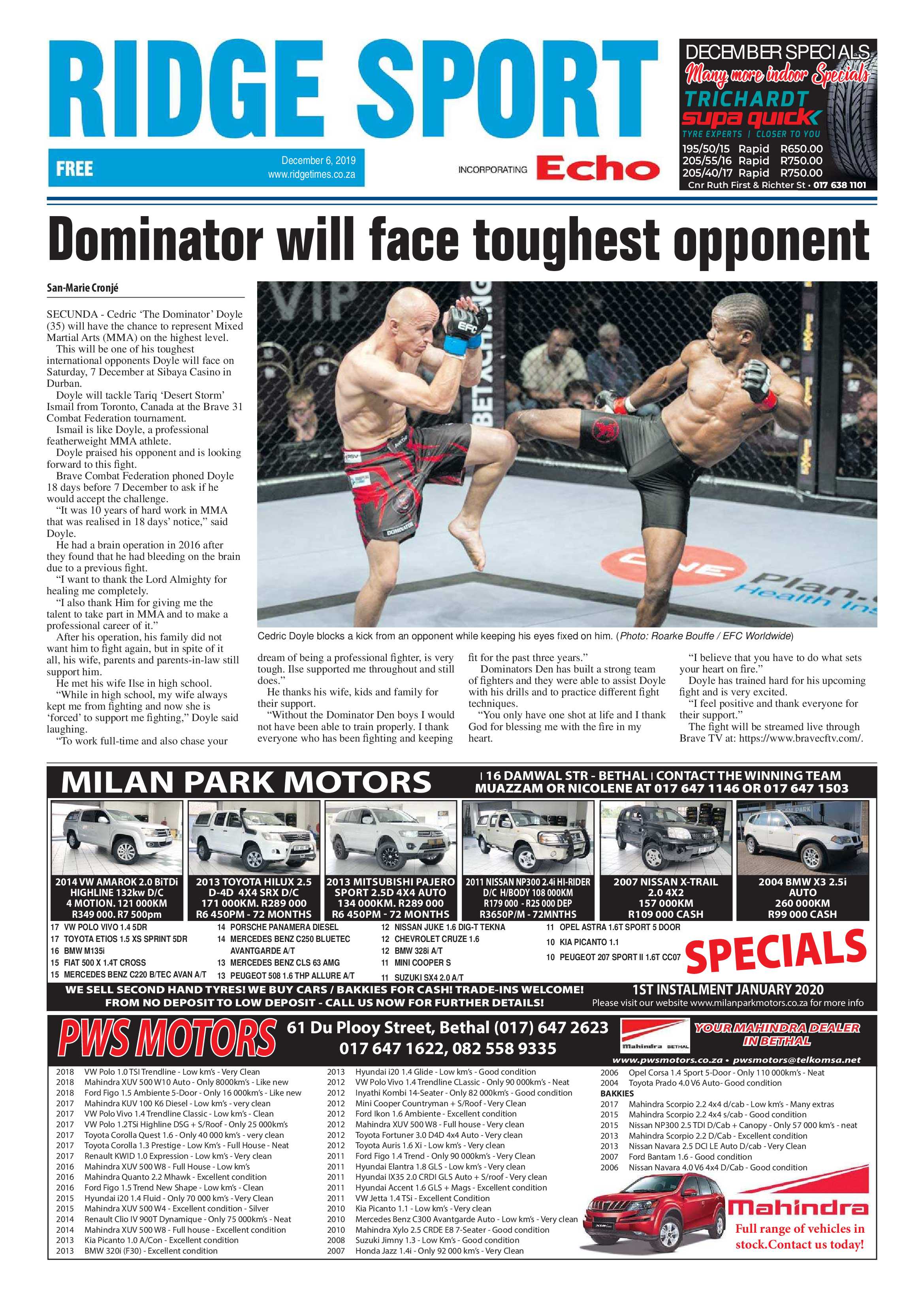 Ridge Times 6 December 2019 page 16