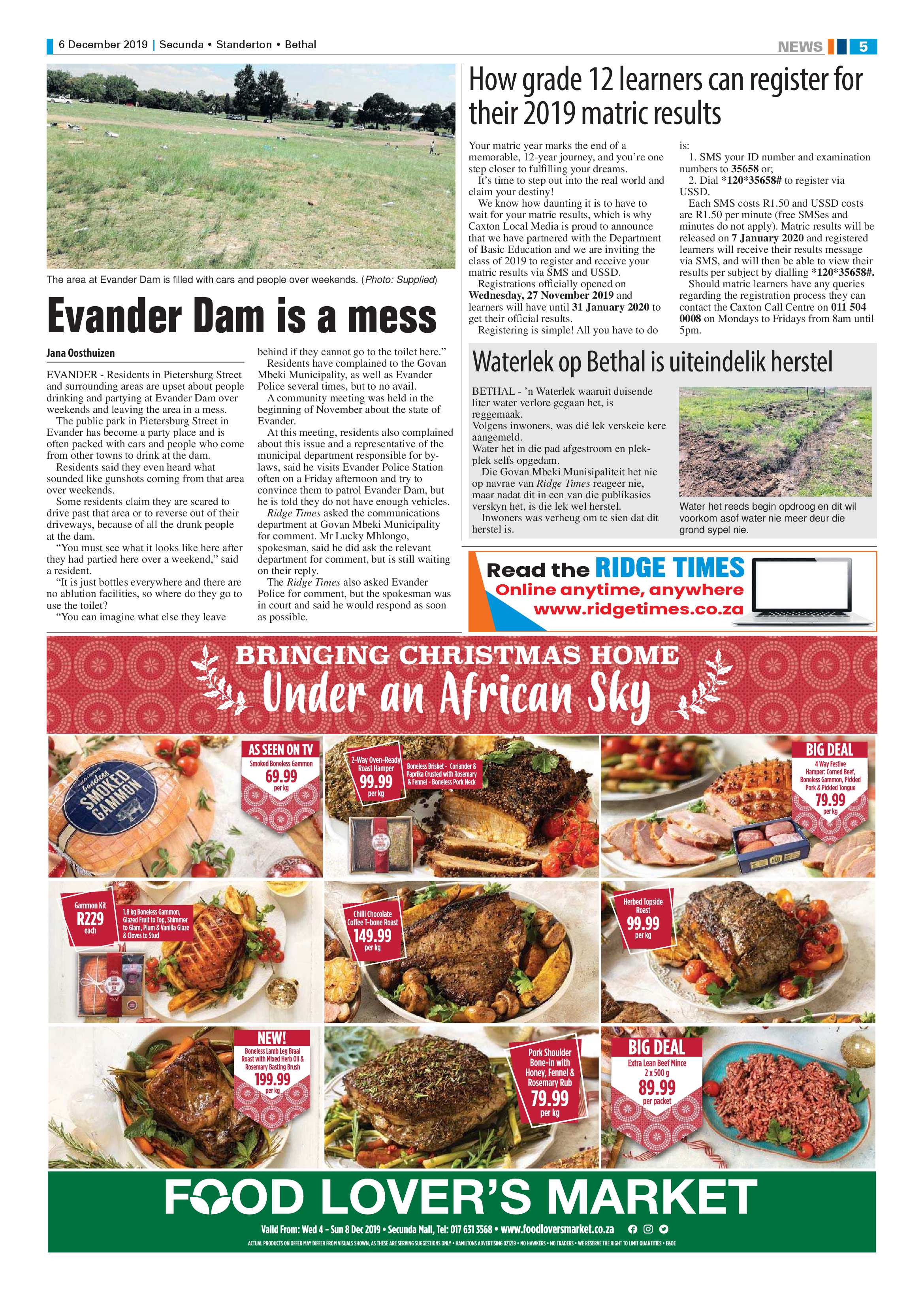 Ridge Times 6 December 2019 page 5