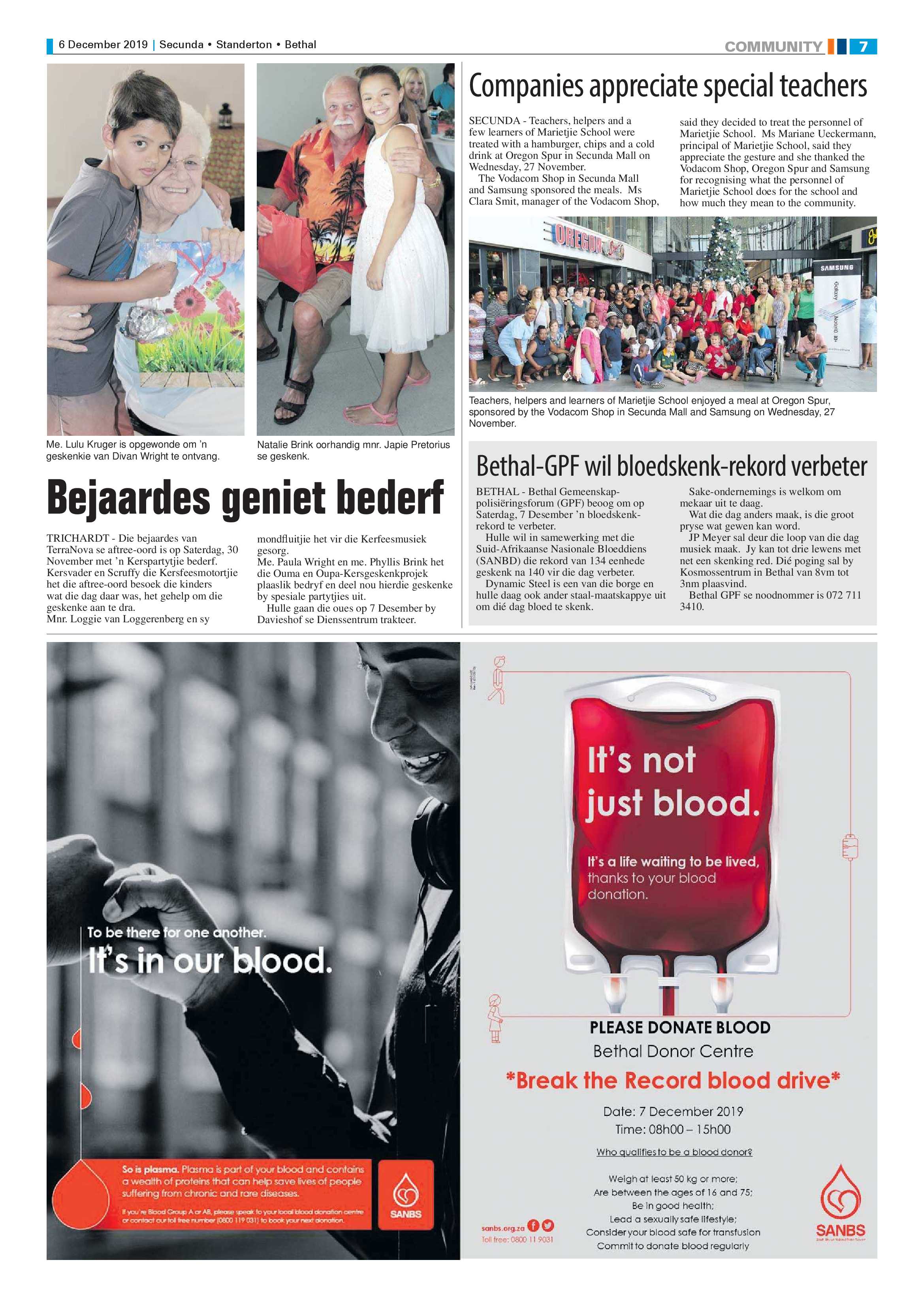 Ridge Times 6 December 2019 page 7