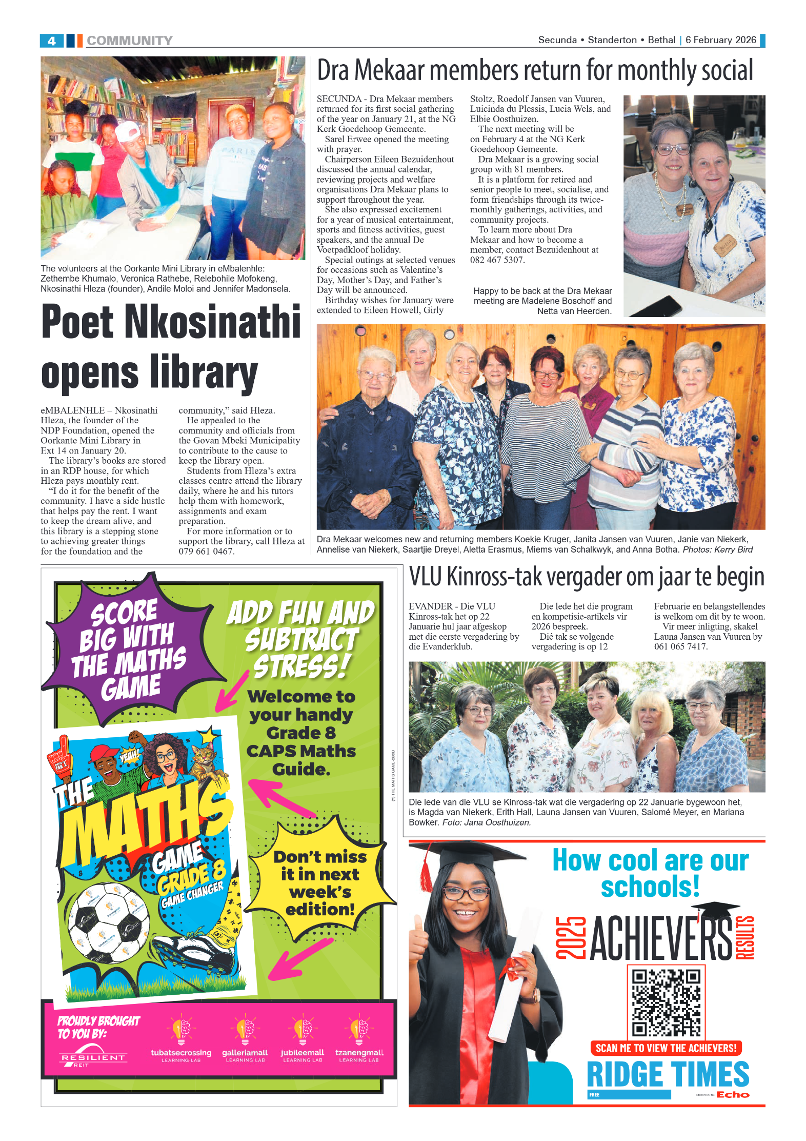 Ridge Times 6 February 2026 page 4