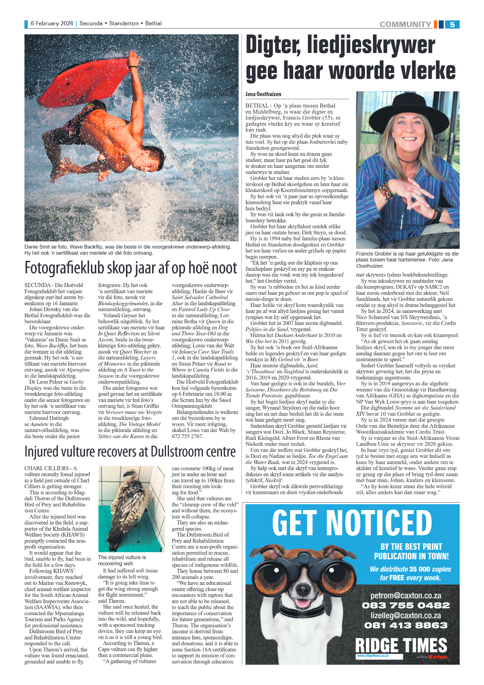 Ridge Times 6 February 2026 page 5