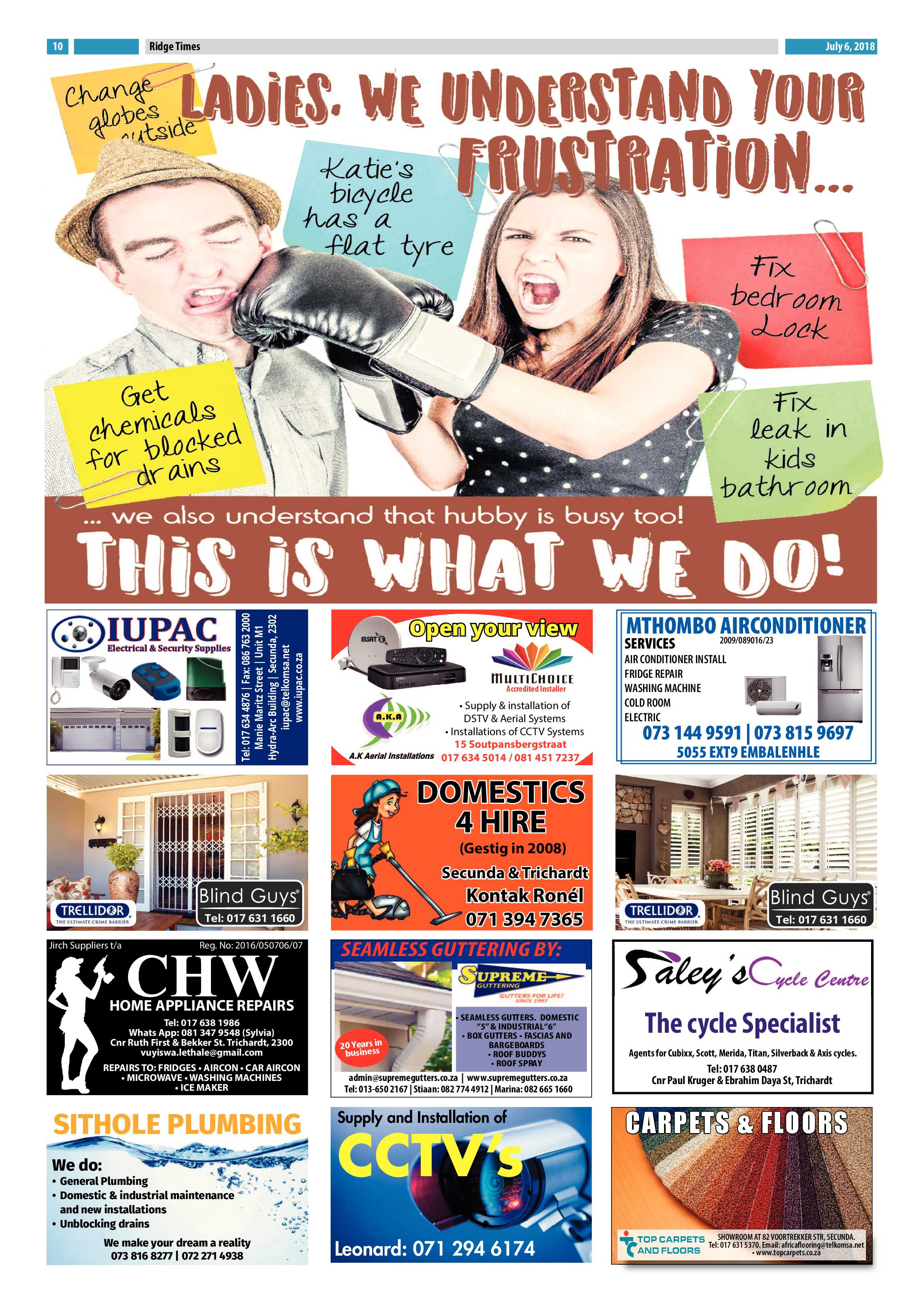 Ridge Times 6 July 2018 page 10