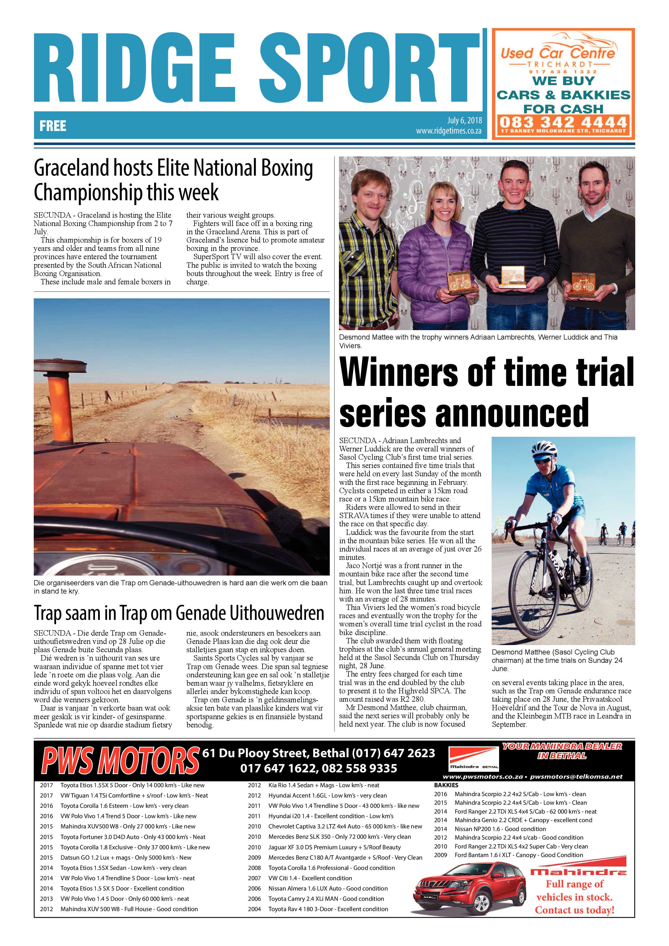 Ridge Times 6 July 2018 page 16