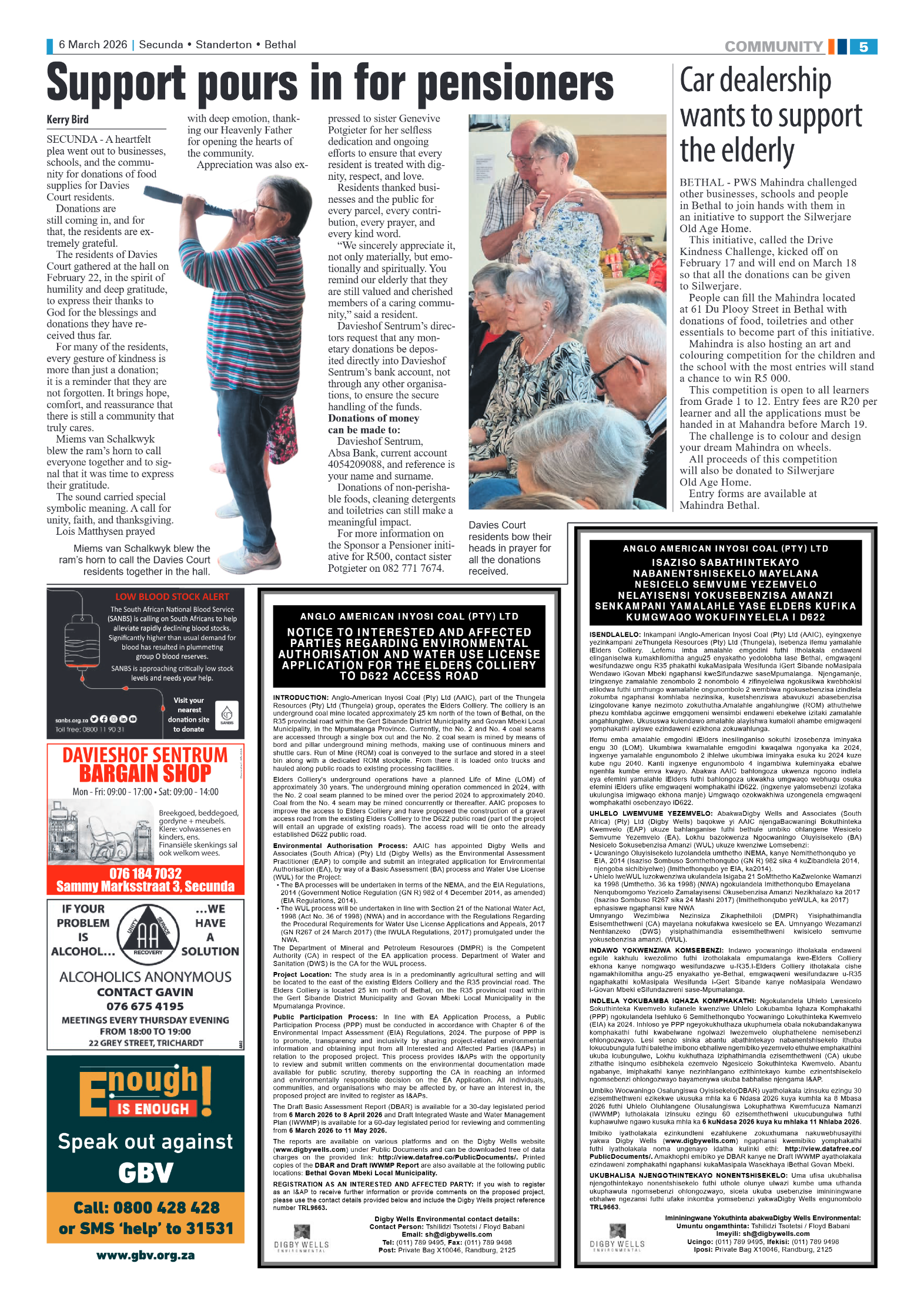 Ridge Times 6 March 2026 page 5