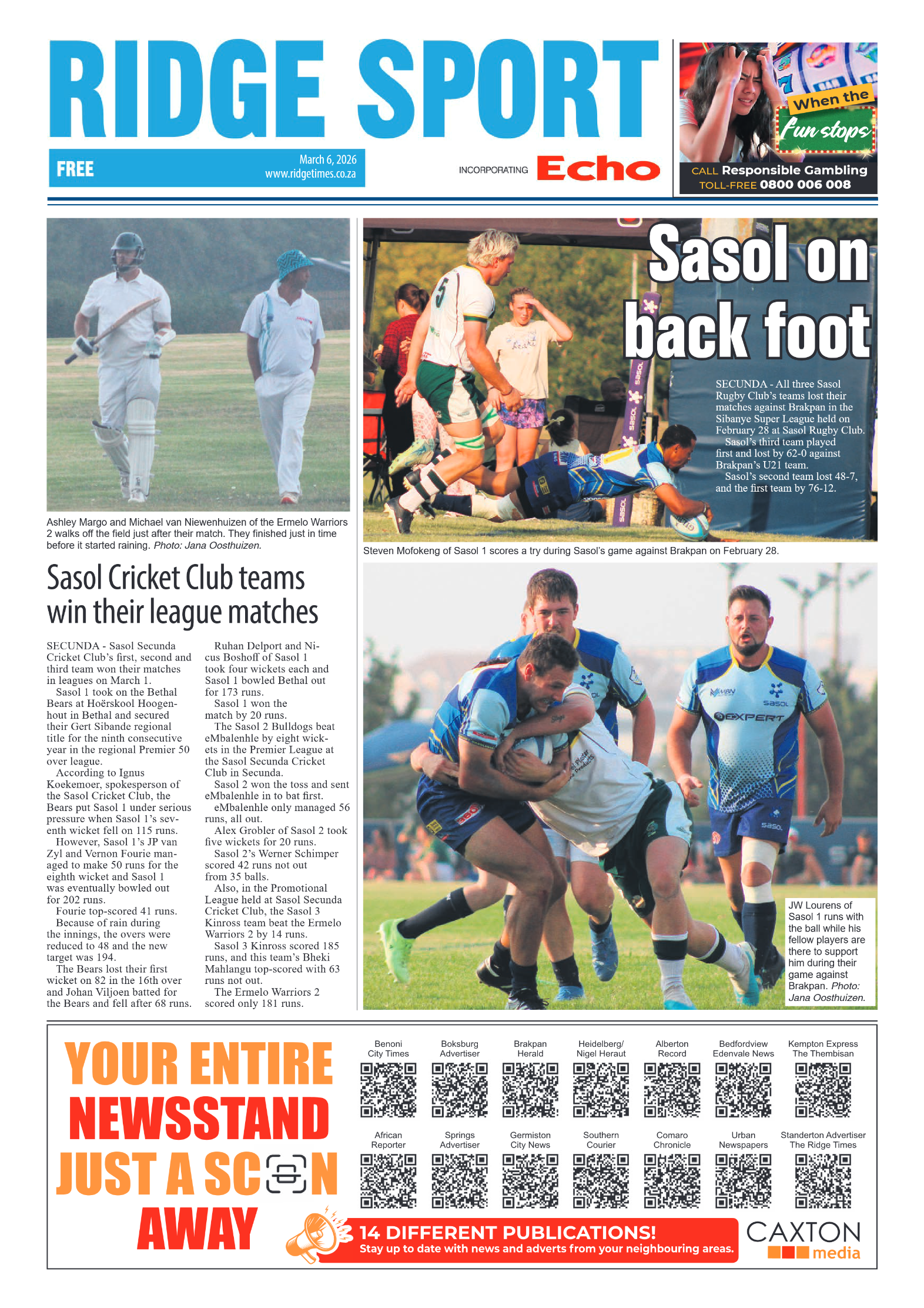 Ridge Times 6 March 2026 page 8