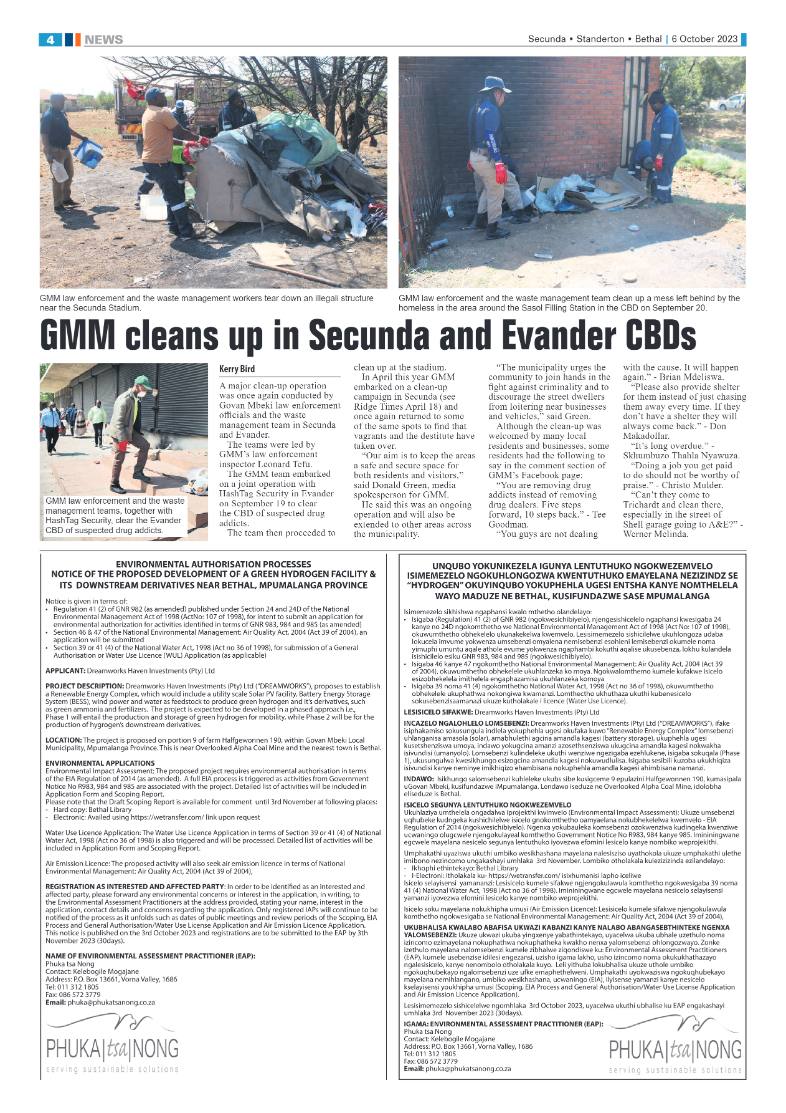 Ridge Times 6 October 2023 page 4