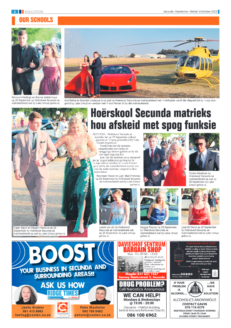 Ridge Times 6 October 2023 page 8