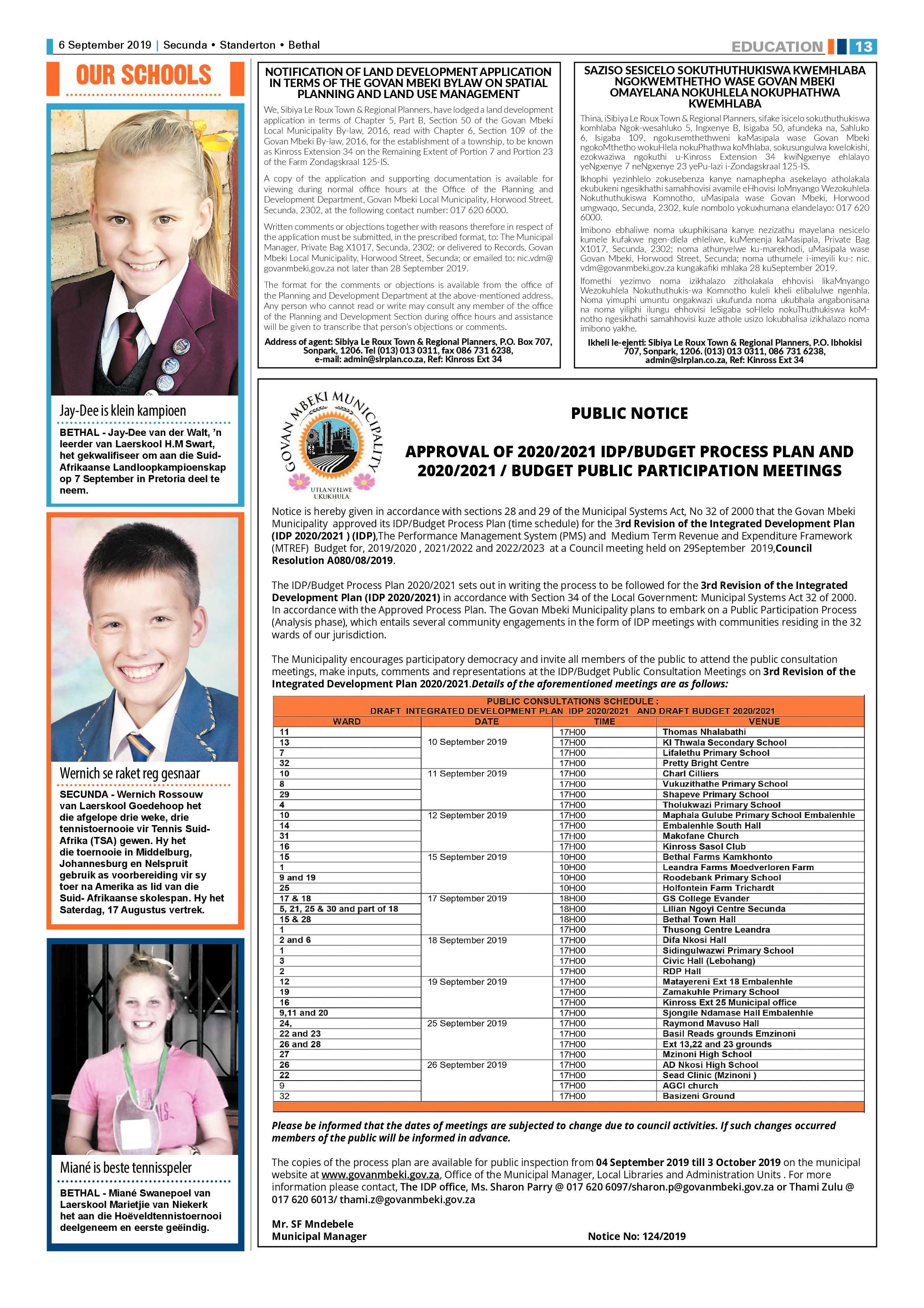 Ridge Times 6 September 2019 page 13