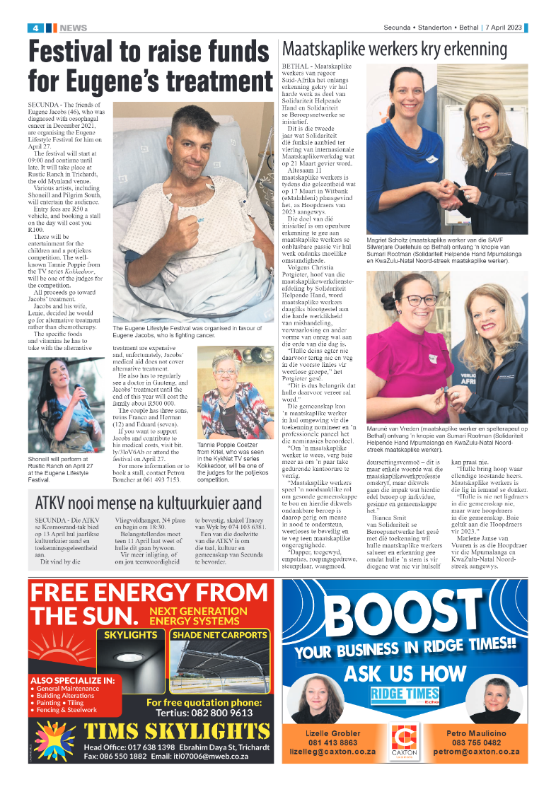 Ridge Times 7 April 2023 page 4