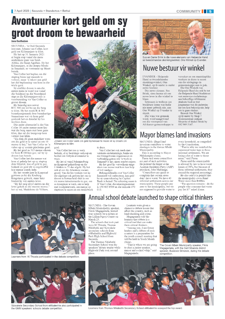 Ridge Times 7 April 2023 page 5