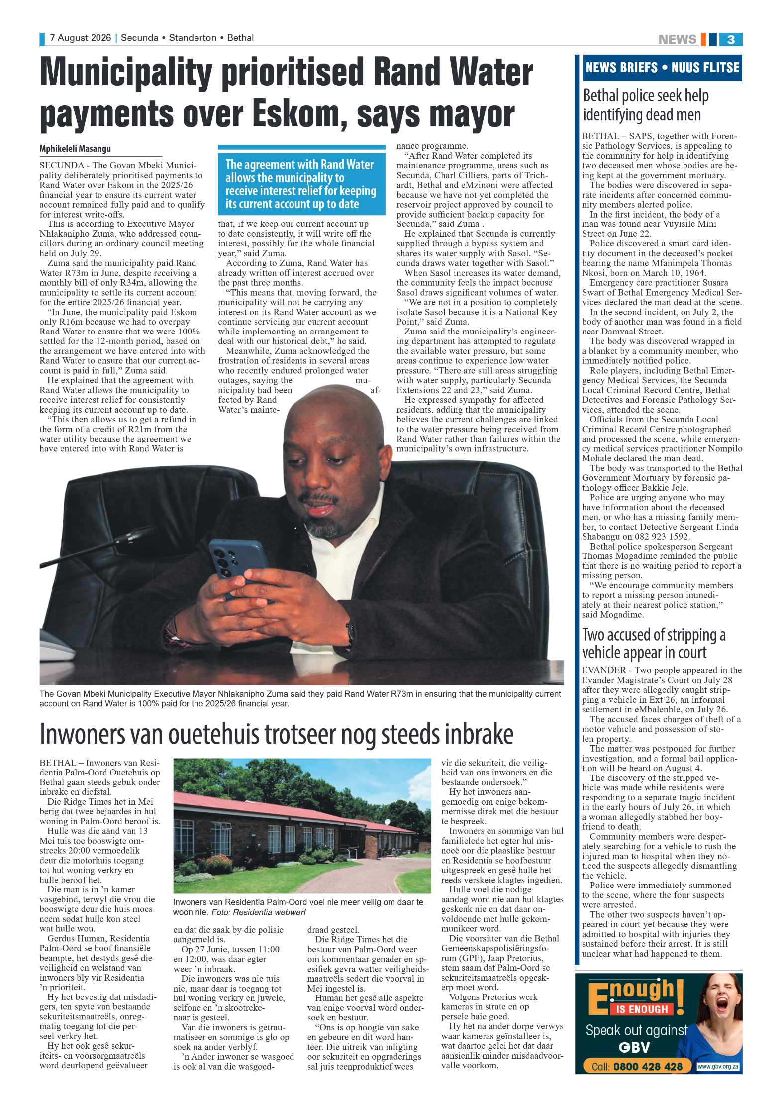 Ridge Times 7 August 2026 page 3