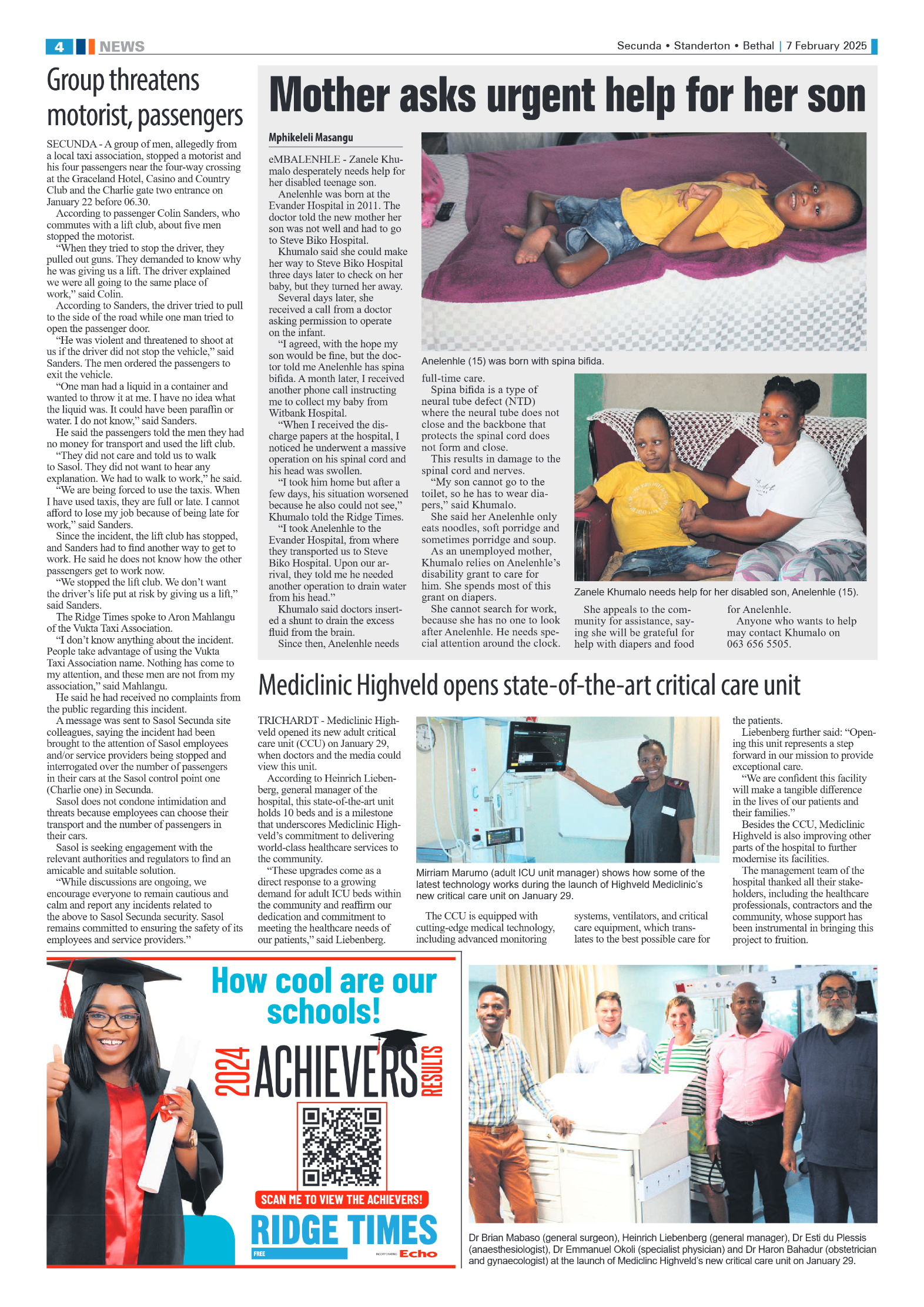 Ridge Times 7 February 2025 page 4