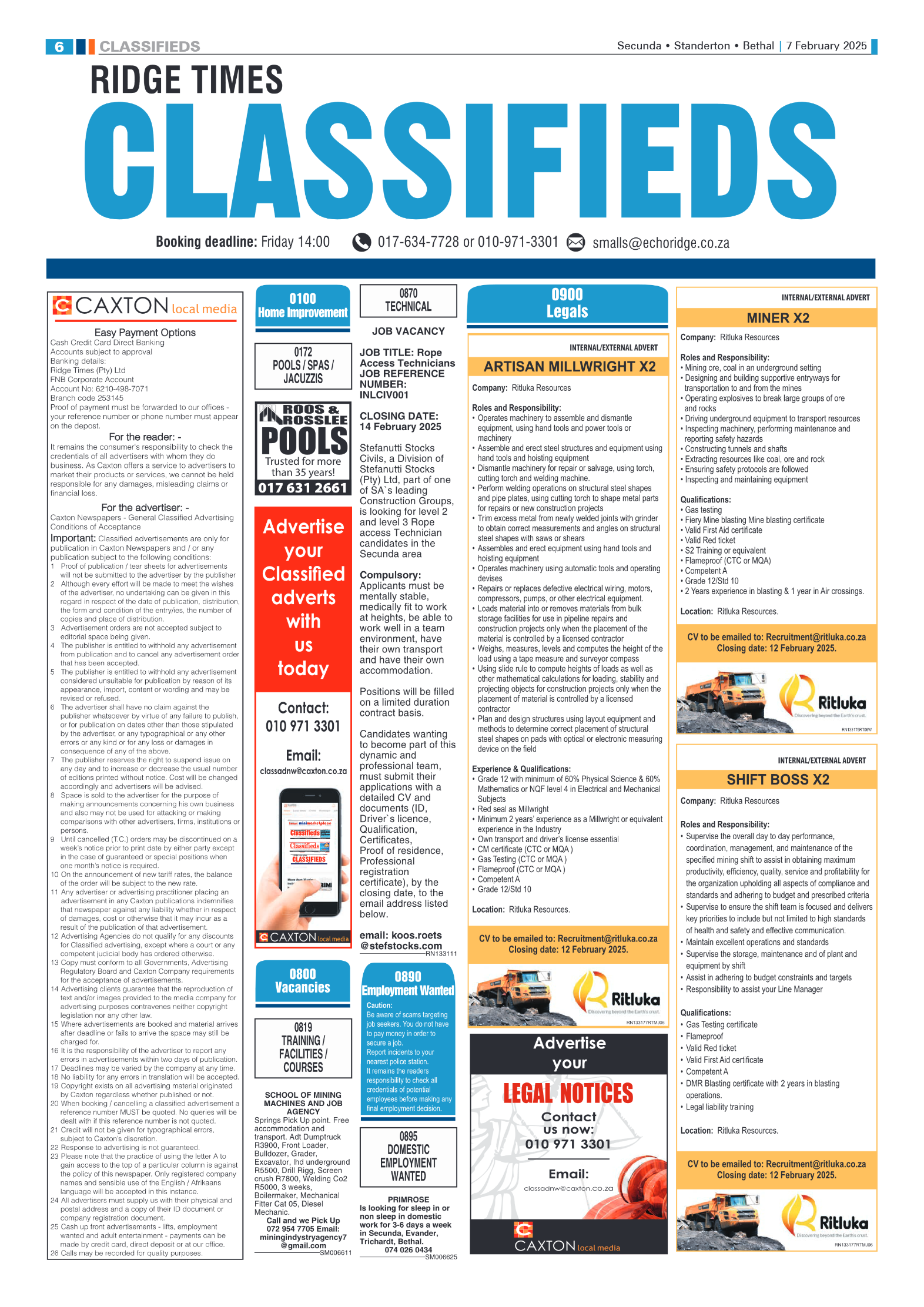 Ridge Times 7 February 2025 page 6