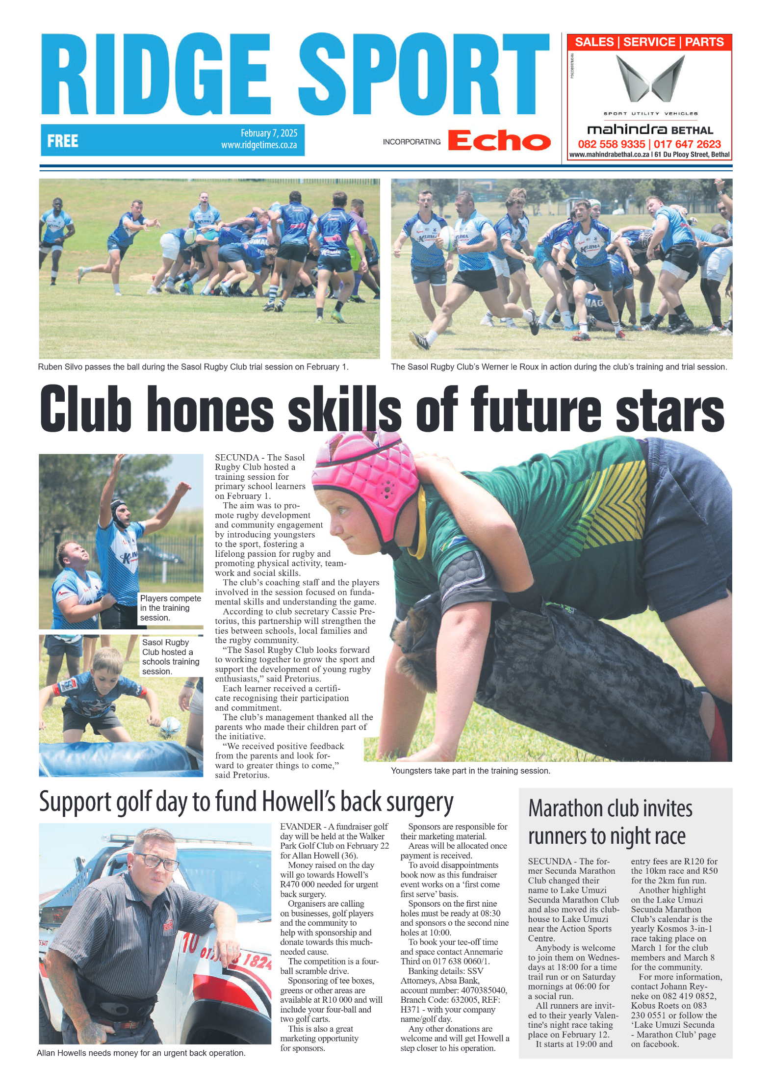 Ridge Times 7 February 2025 page 8