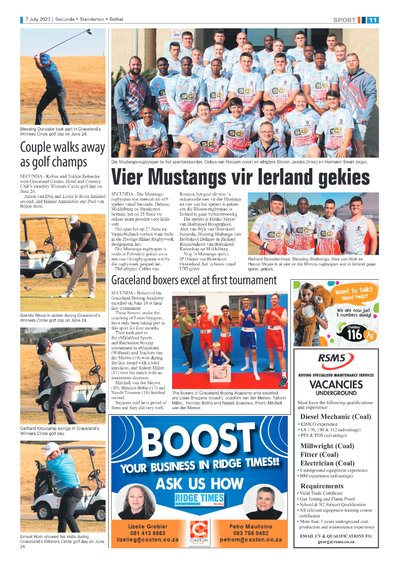 Ridge Times 7 July 2023 page 11