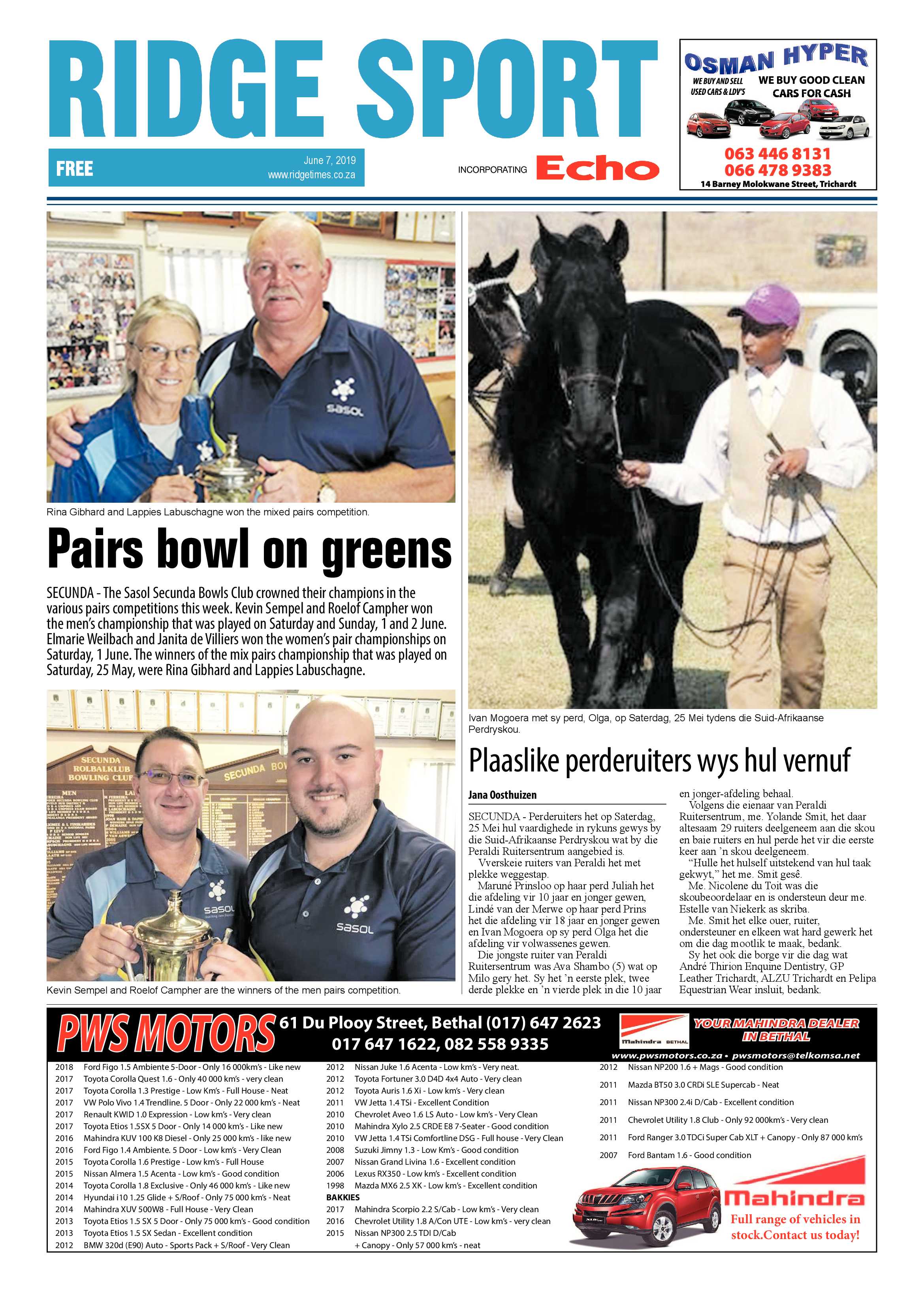 Ridge Times 7 June 2019 page 16