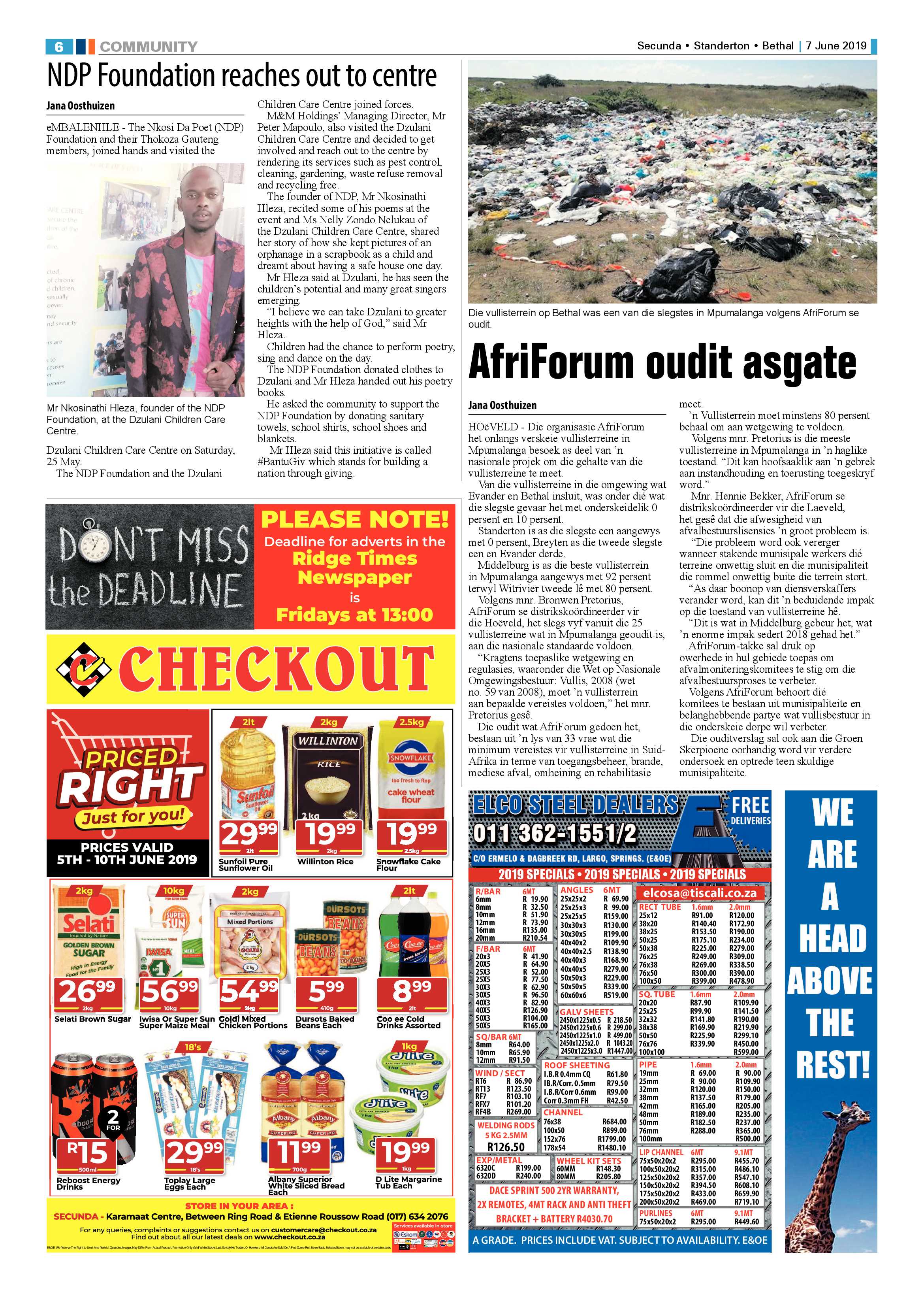Ridge Times 7 June 2019 page 6