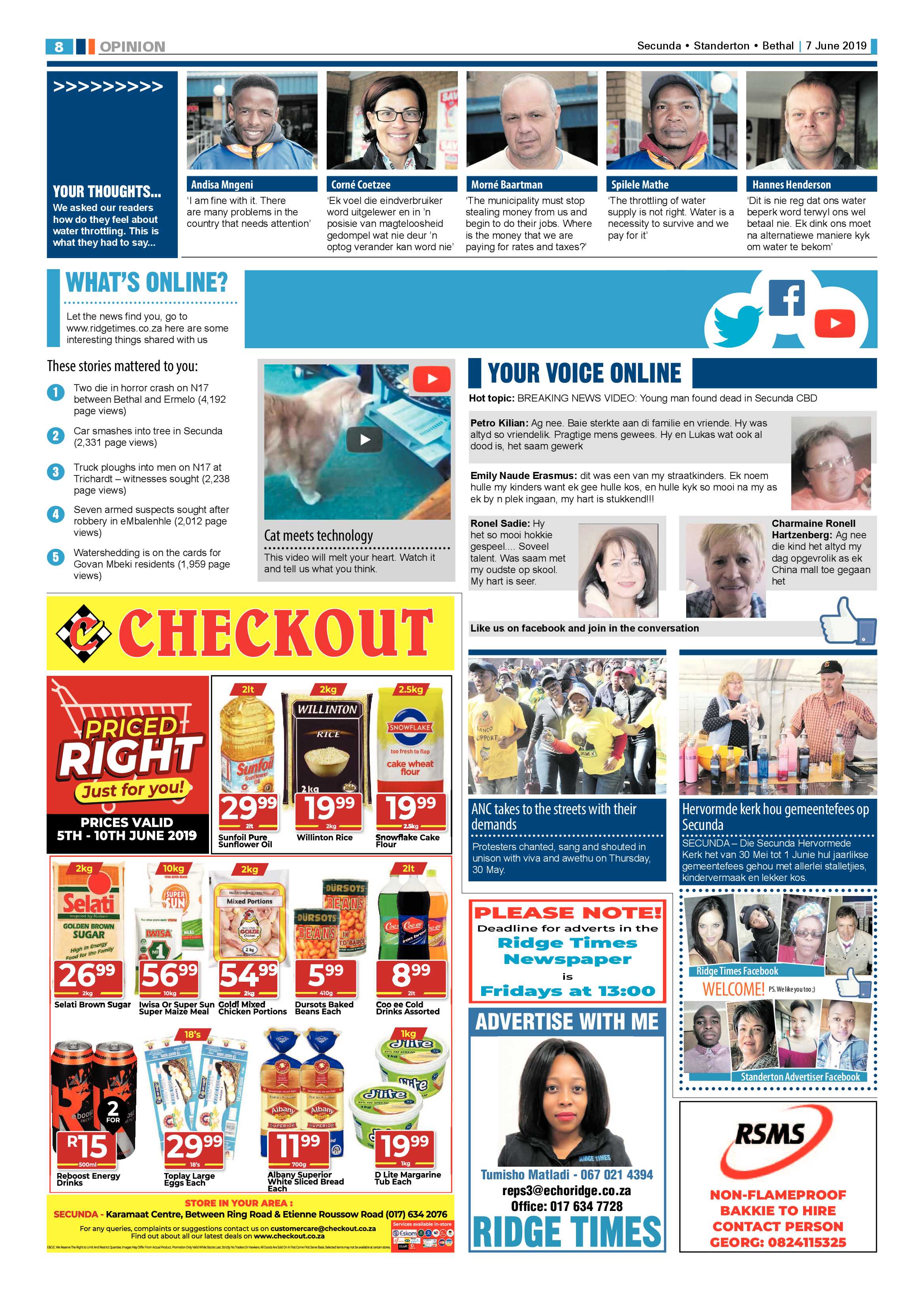 Ridge Times 7 June 2019 page 8