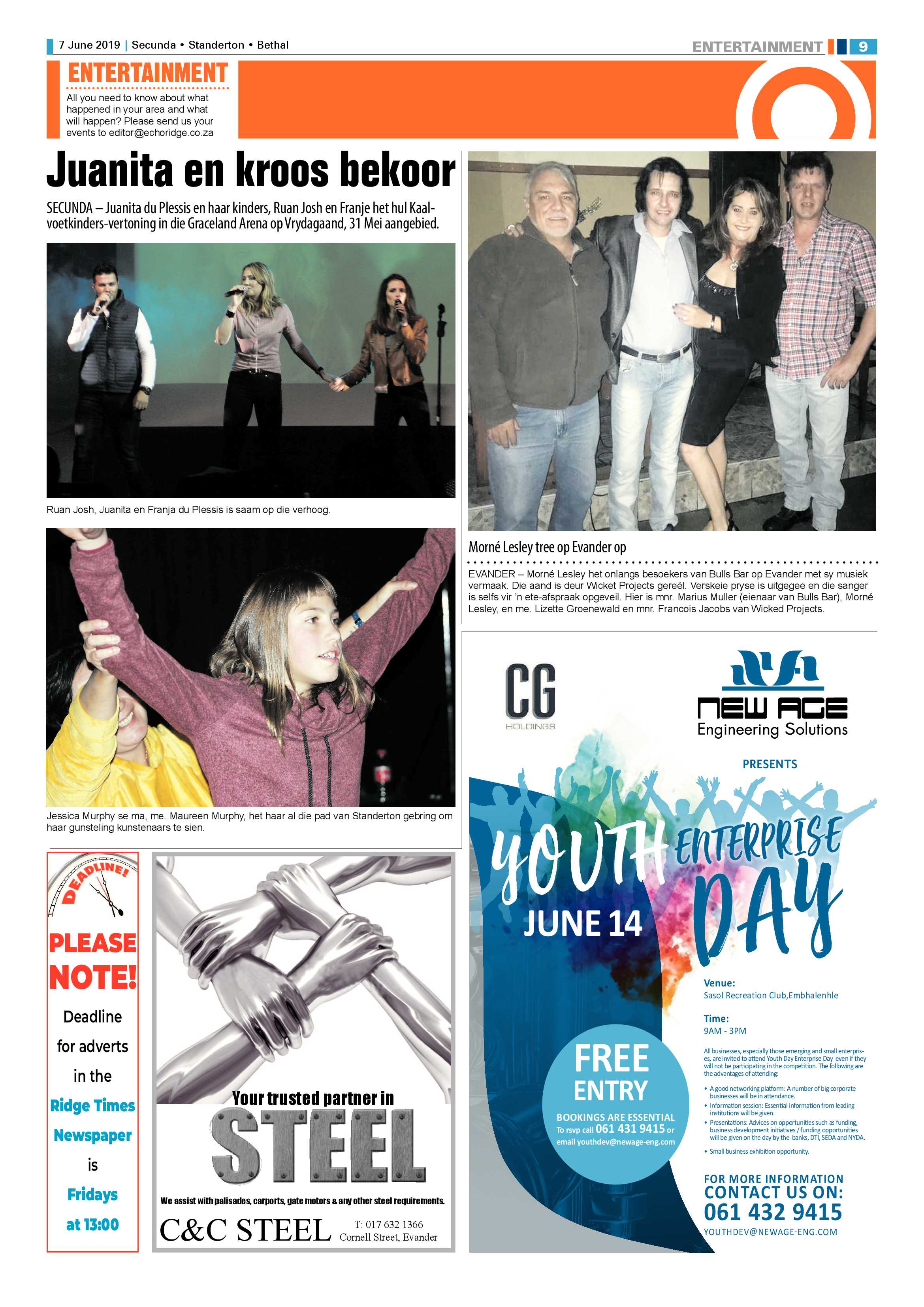 Ridge Times 7 June 2019 page 9