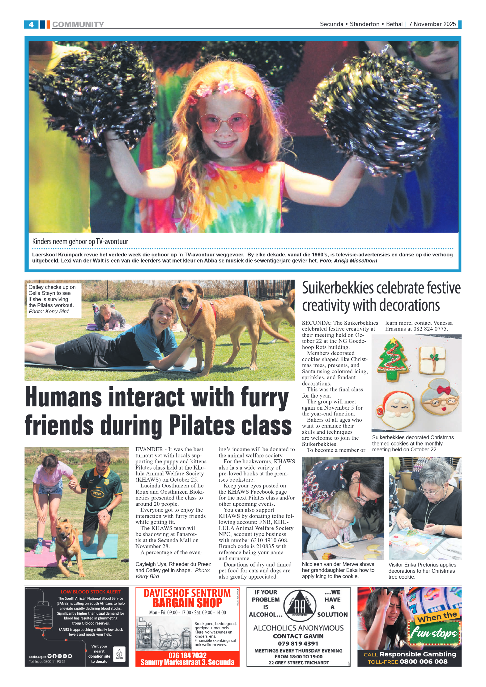 Ridge Times 7 November 2025 page 4