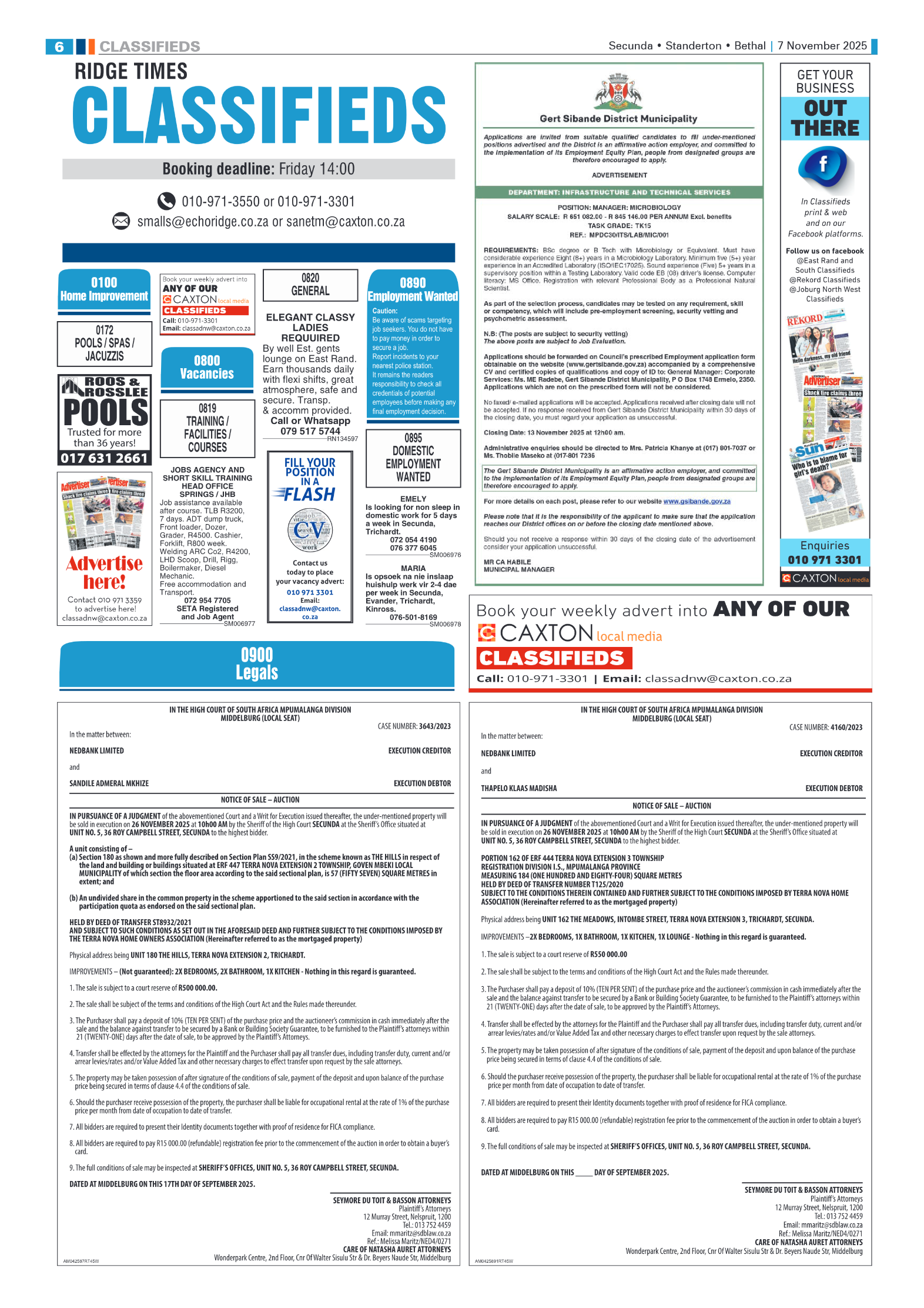 Ridge Times 7 November 2025 page 6