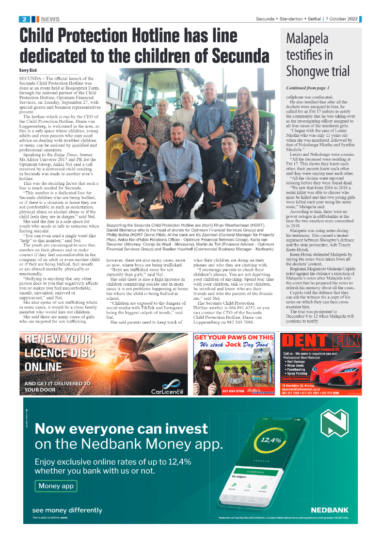 Ridge Times 7 October 2022 page 2