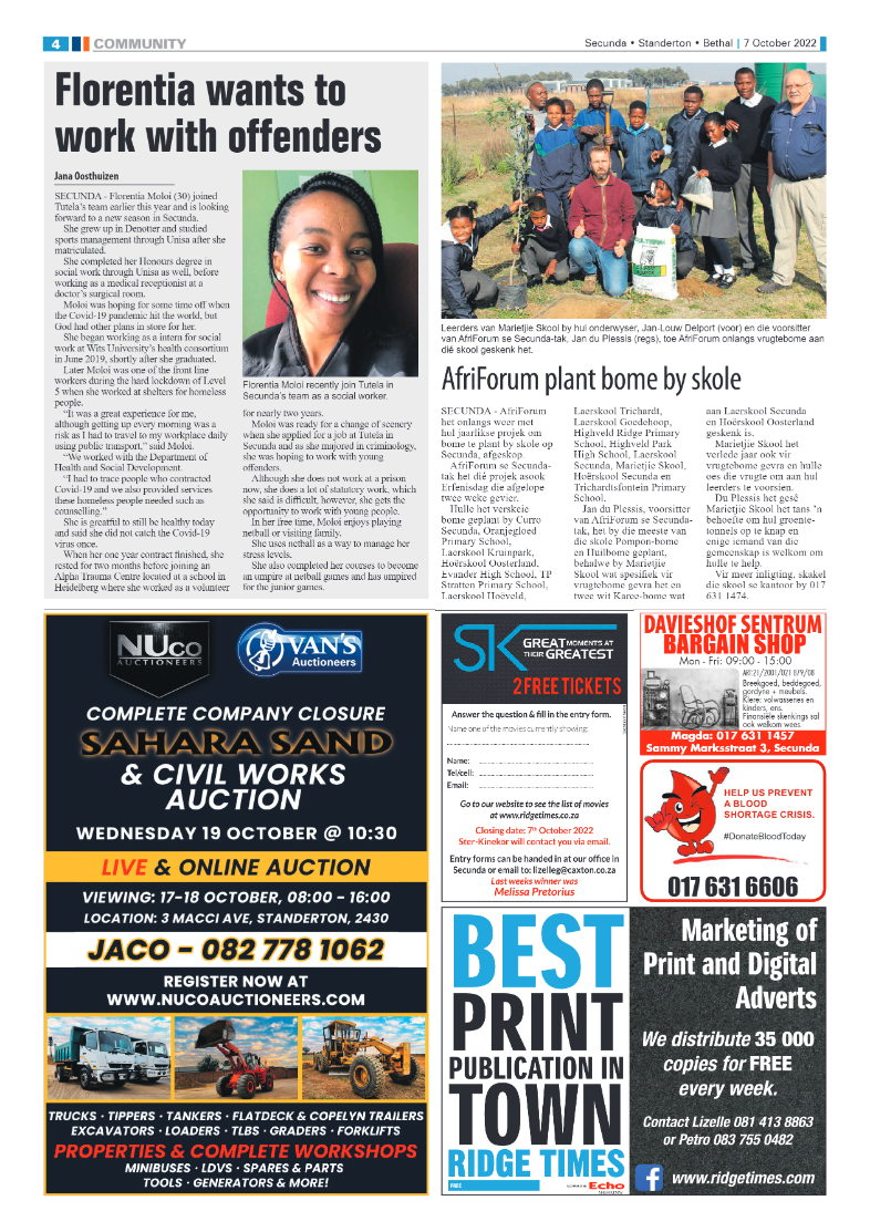 Ridge Times 7 October 2022 page 4