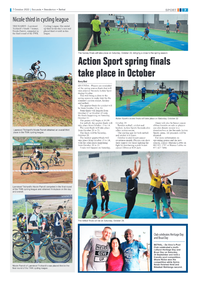 Ridge Times 7 October 2022 page 7