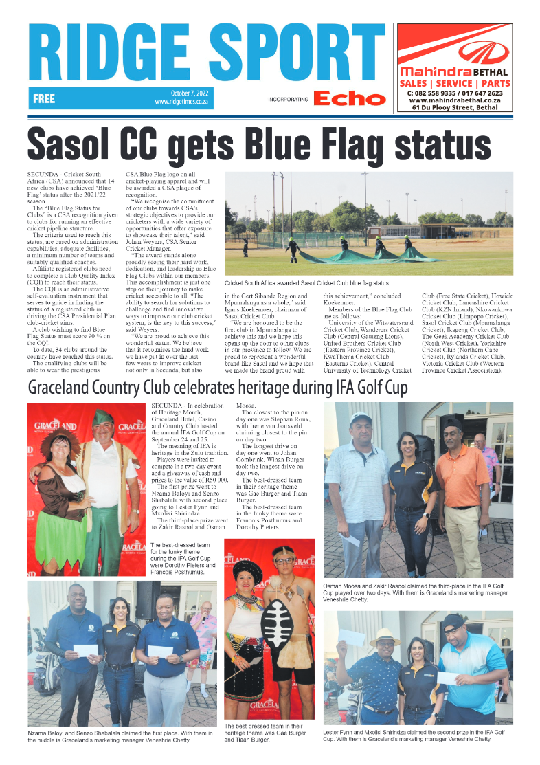 Ridge Times 7 October 2022 page 8