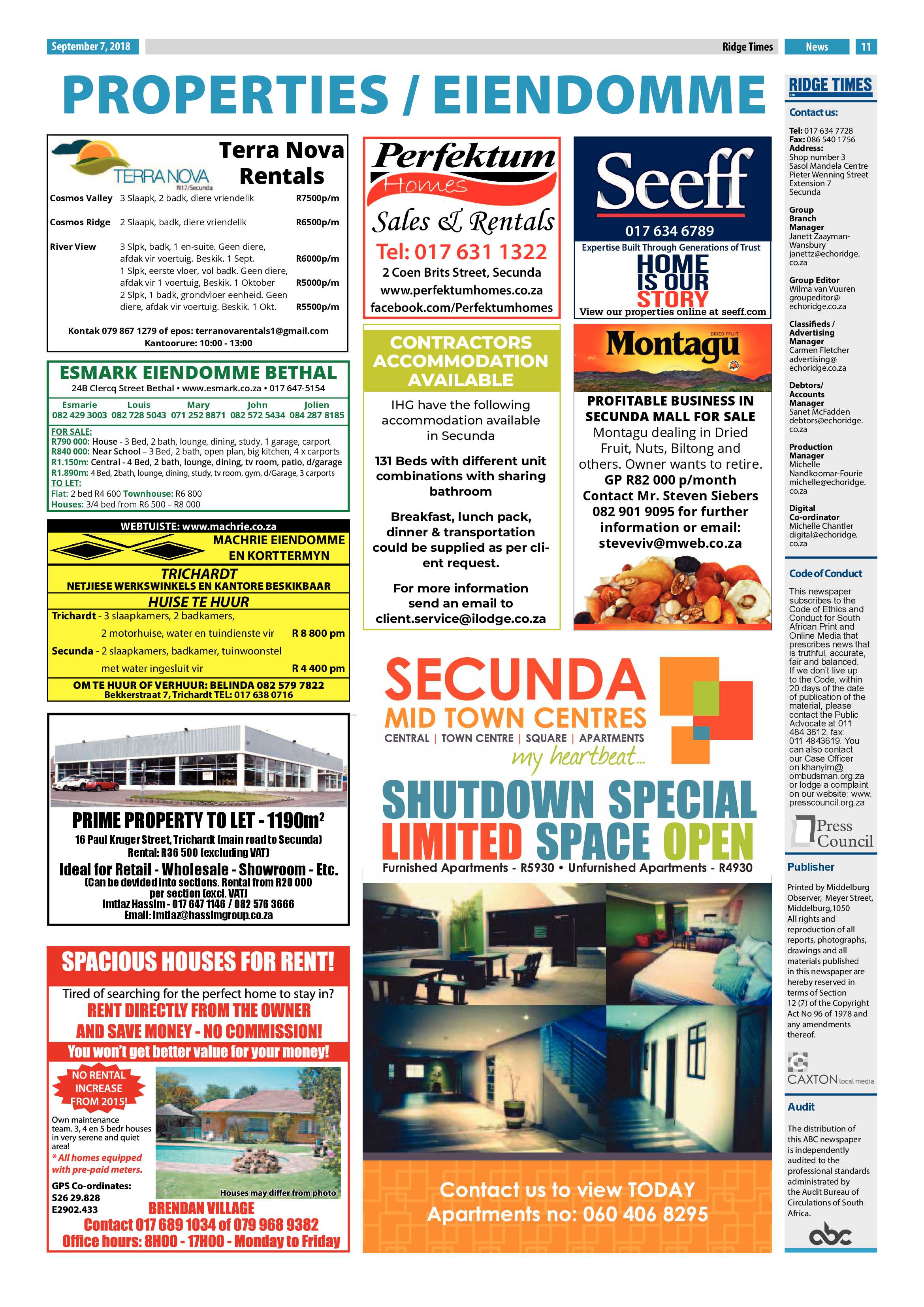 Ridge Times 7 September 2018 page 10
