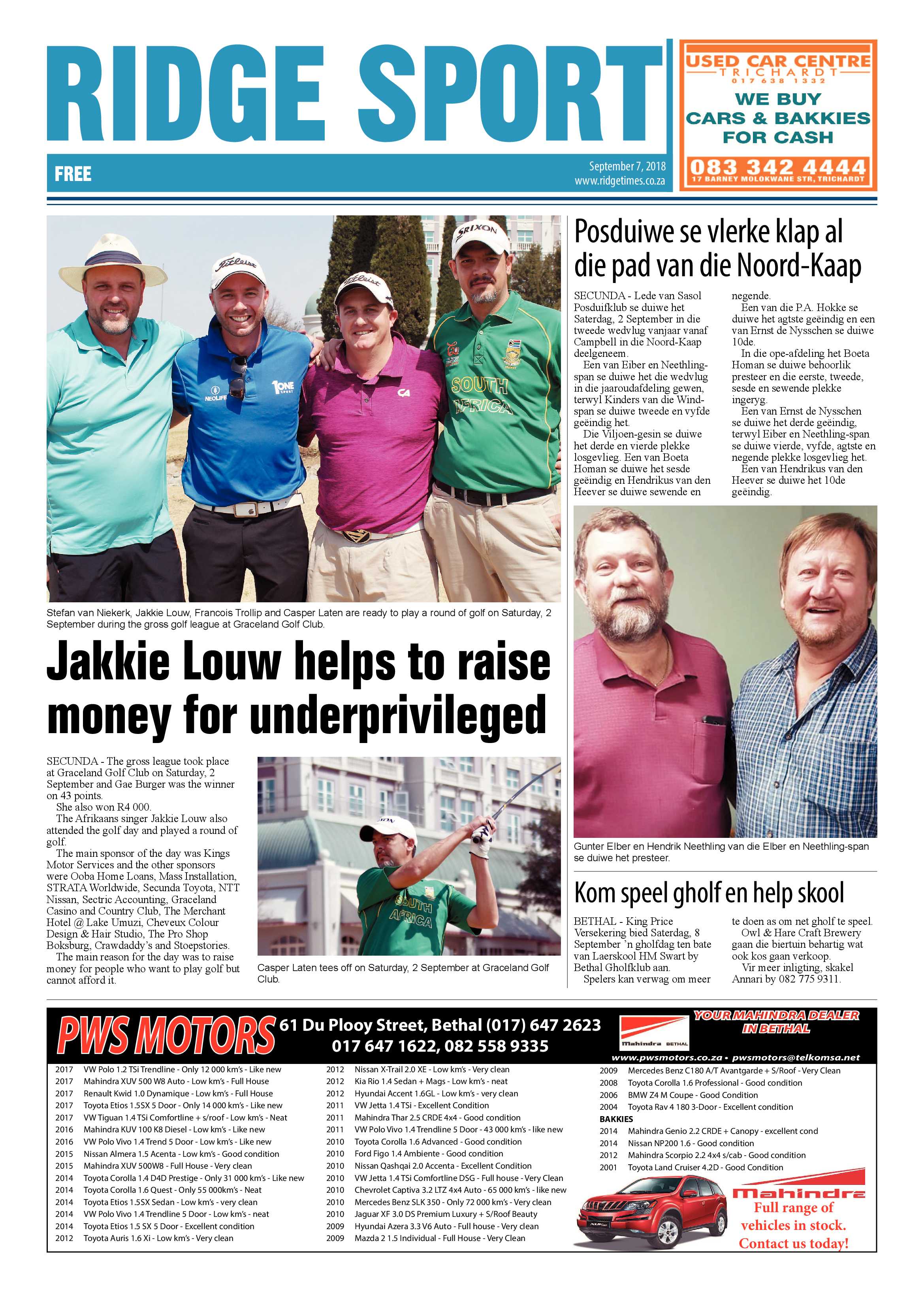 Ridge Times 7 September 2018 page 15