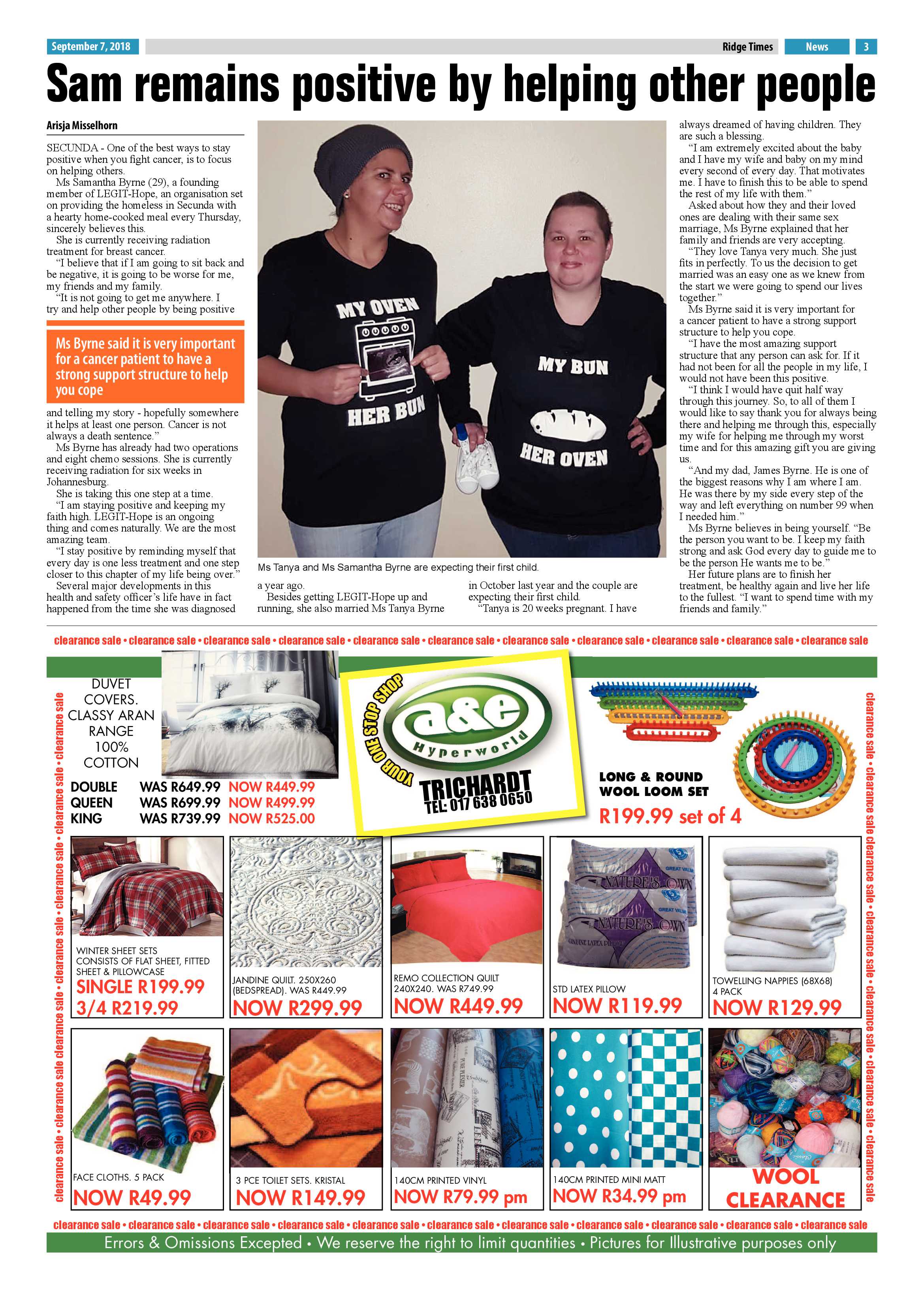 Ridge Times 7 September 2018 page 3