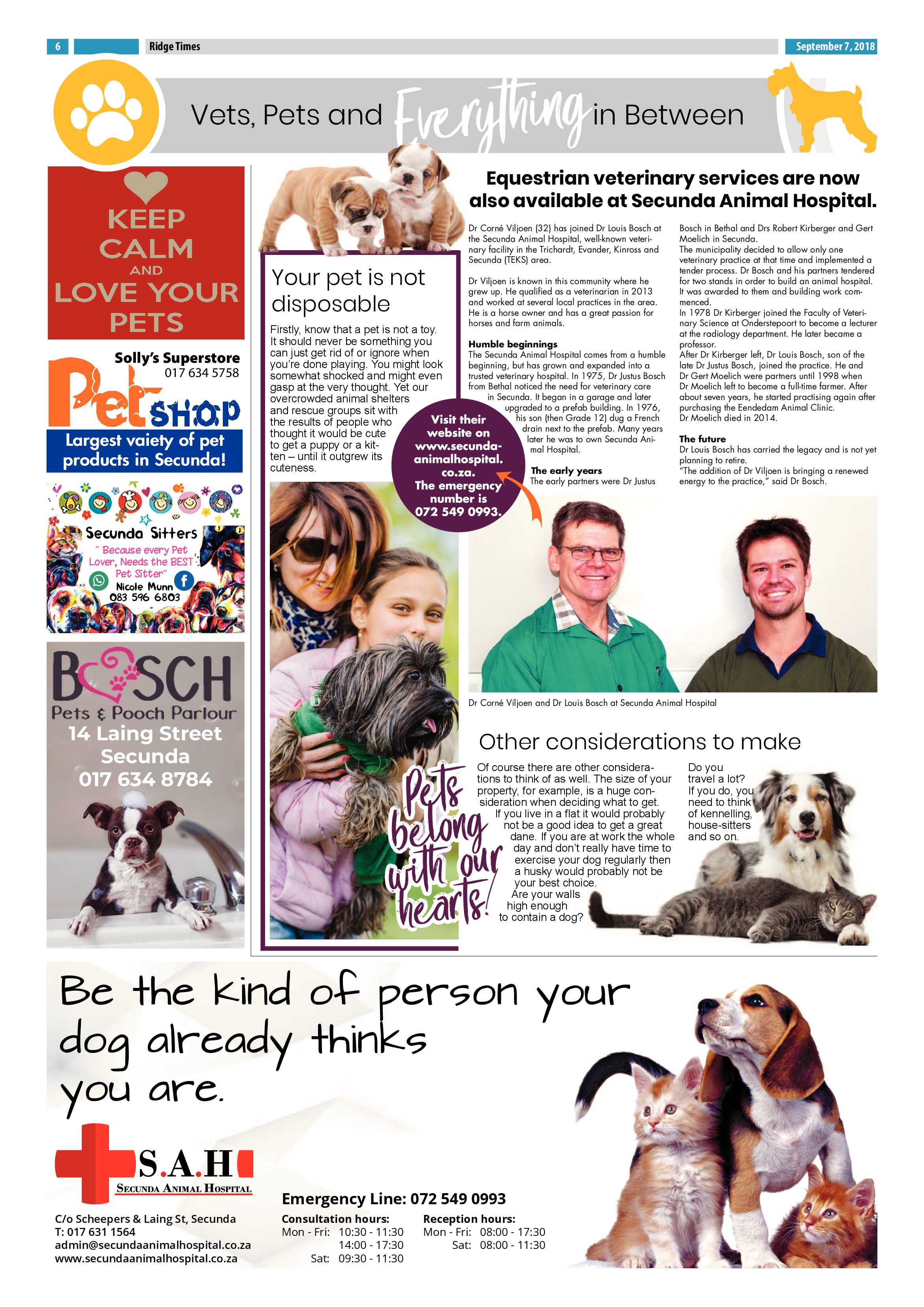 Ridge Times 7 September 2018 page 6