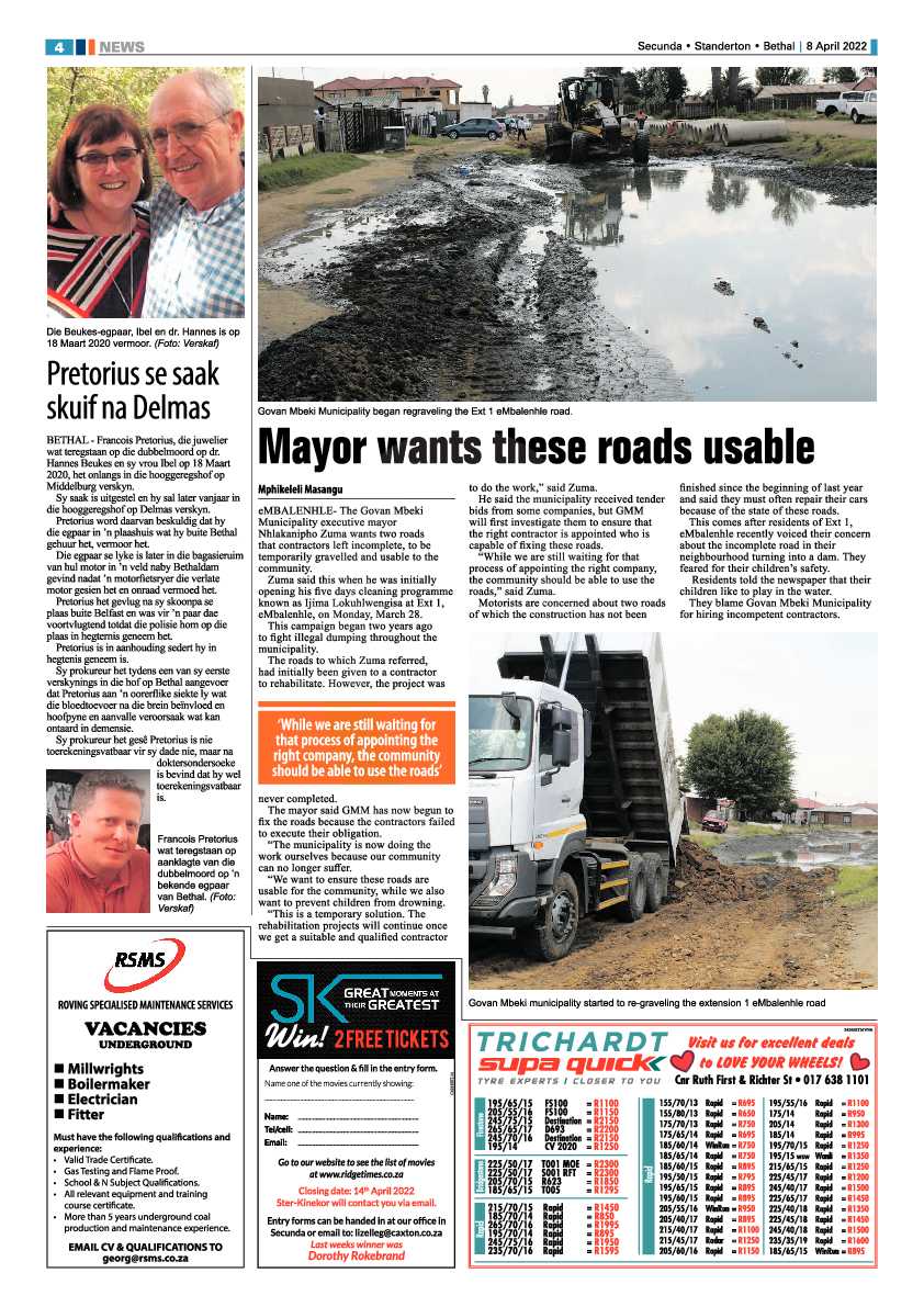 Ridge Times 8 April 2022 page 4