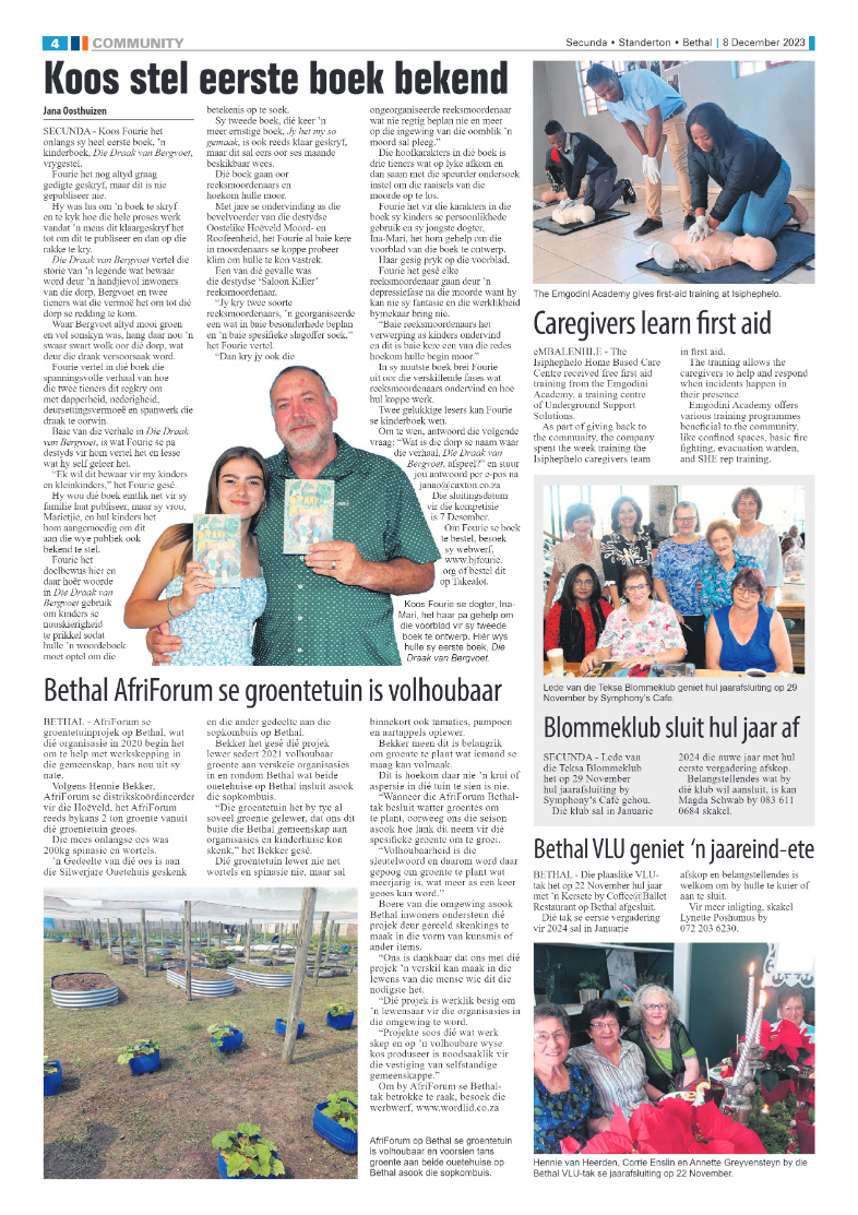 Ridge Times 8 December 2023 page 4