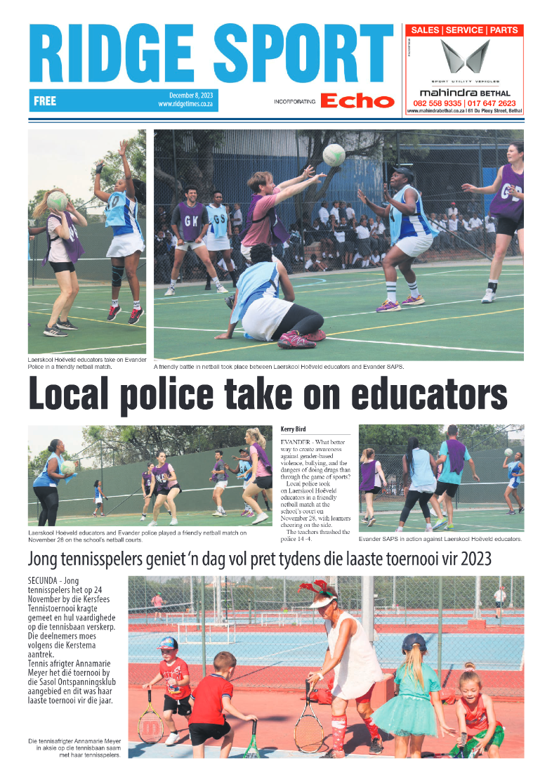 Ridge Times 8 December 2023 page 8