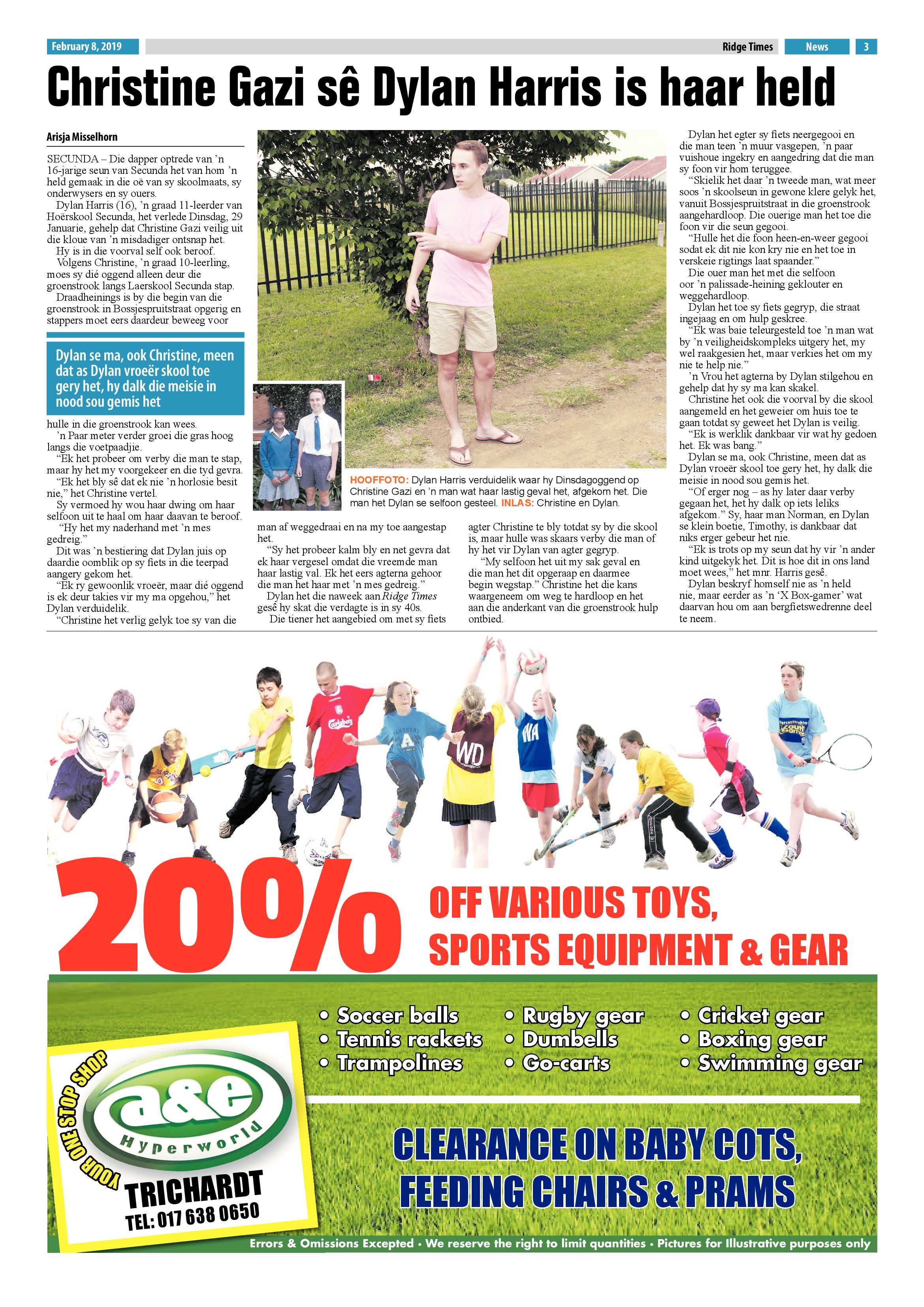 Ridge Times 8 February 2019 page 3