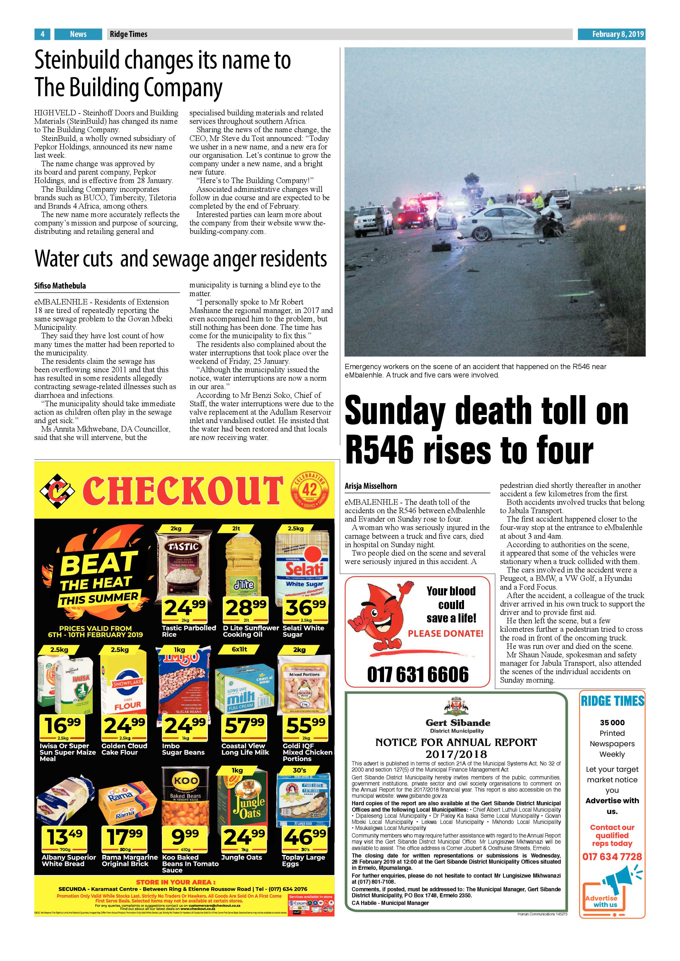 Ridge Times 8 February 2019 page 4