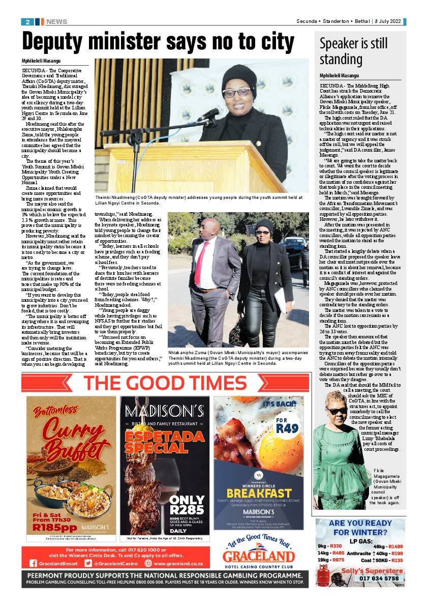 Ridge Times 8 July 2022 page 2