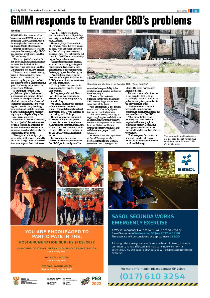 Ridge Times 8 July 2022 page 3