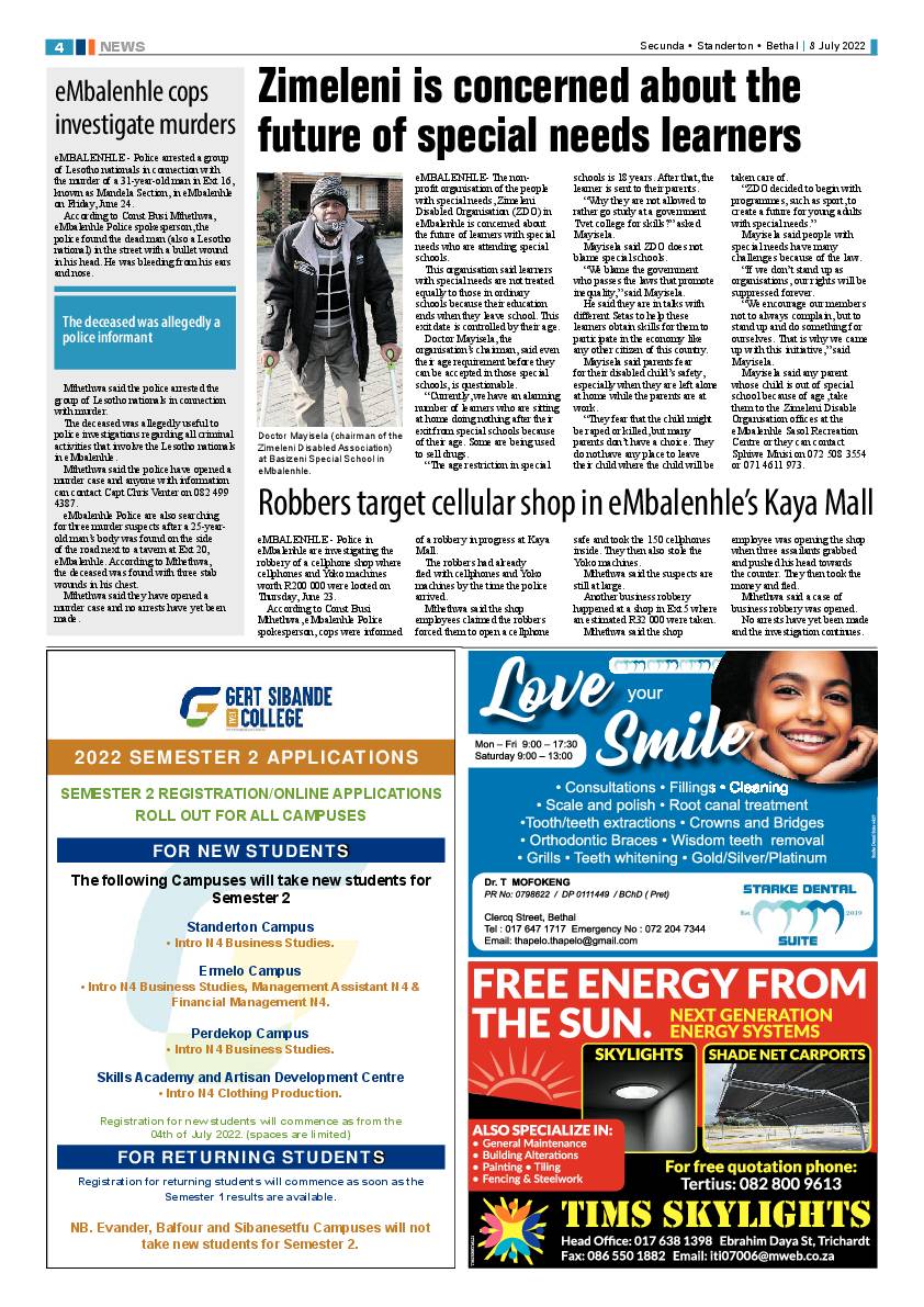 Ridge Times 8 July 2022 page 4