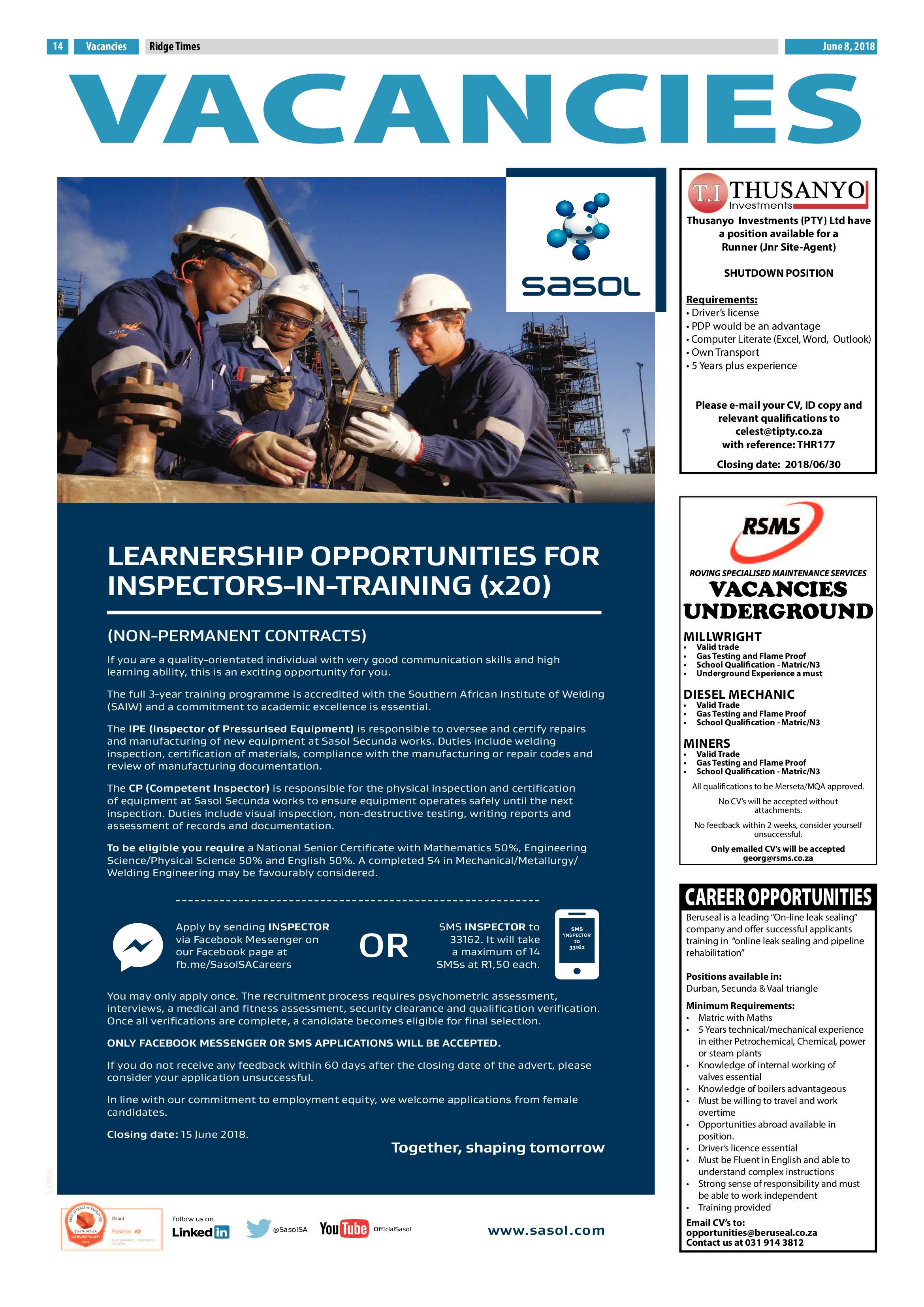 Ridge Times 8 June 2018 page 14