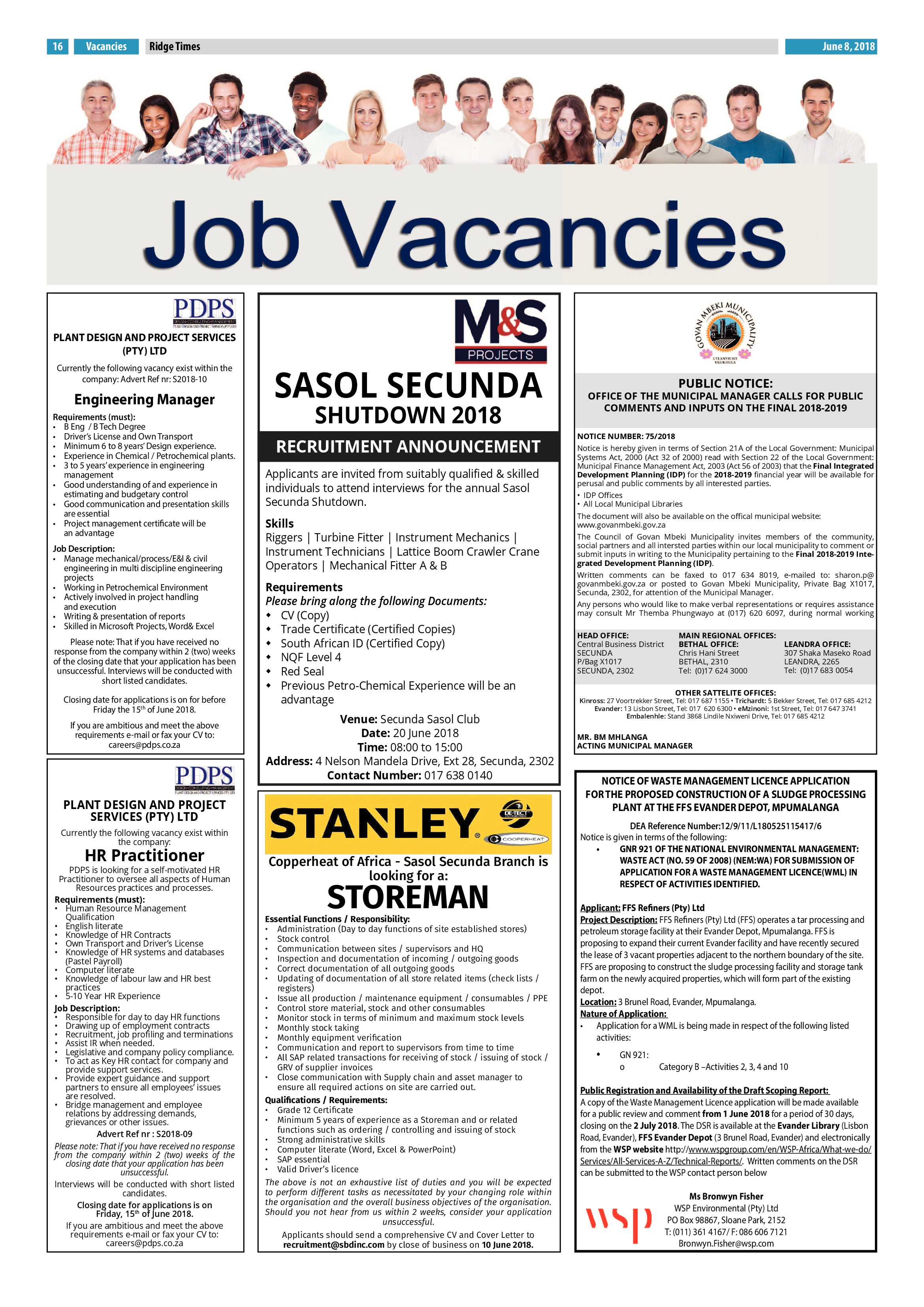 Ridge Times 8 June 2018 page 16