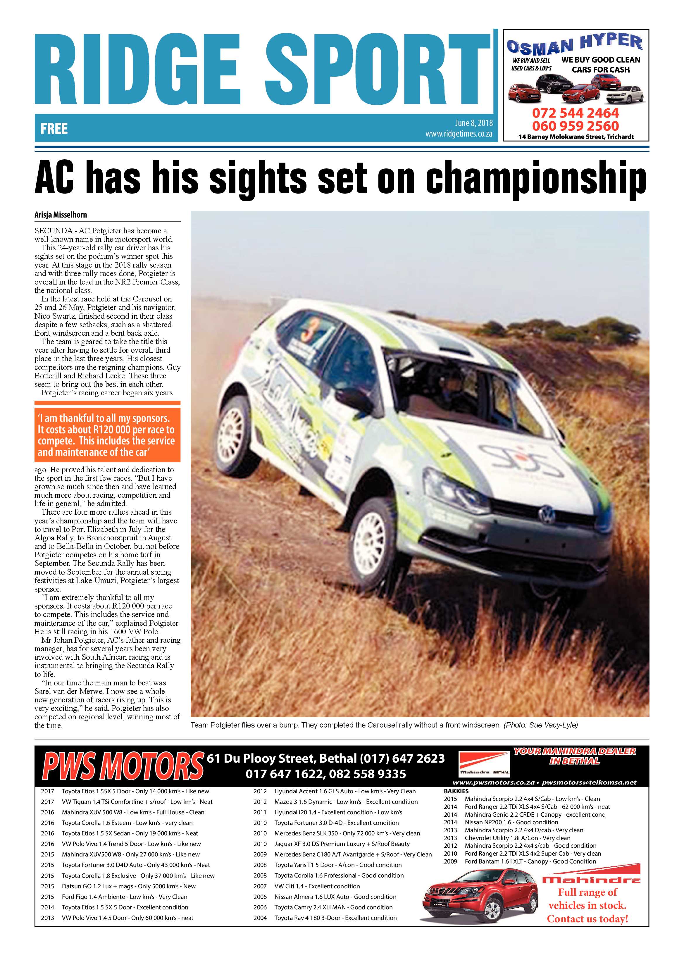 Ridge Times 8 June 2018 page 20