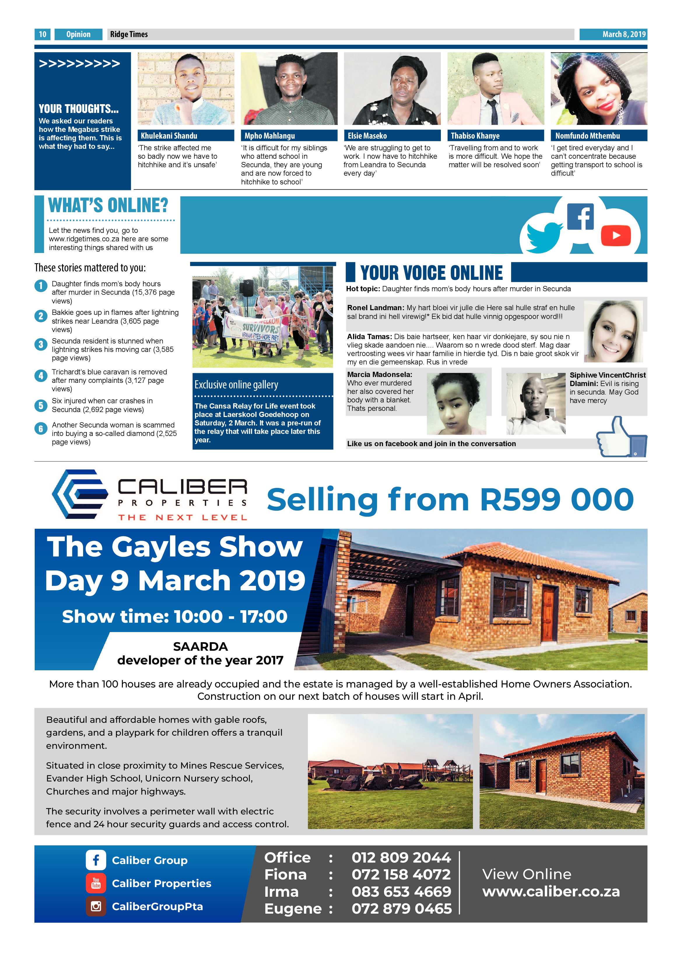 Ridge Times 8 March 2019 page 10