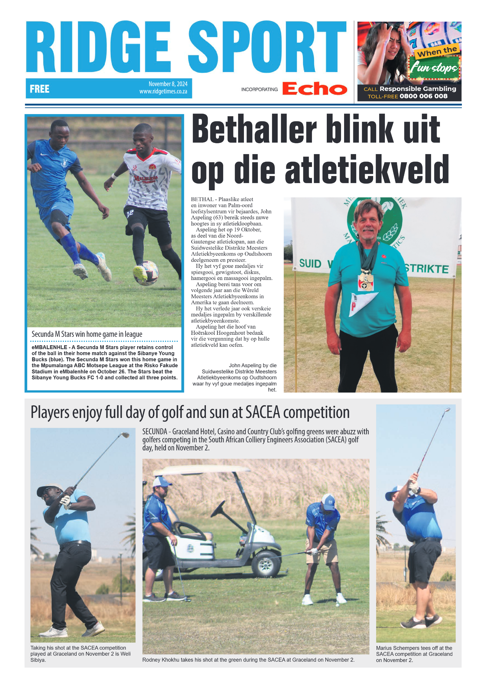 Ridge Times 8 November 2024 page 8