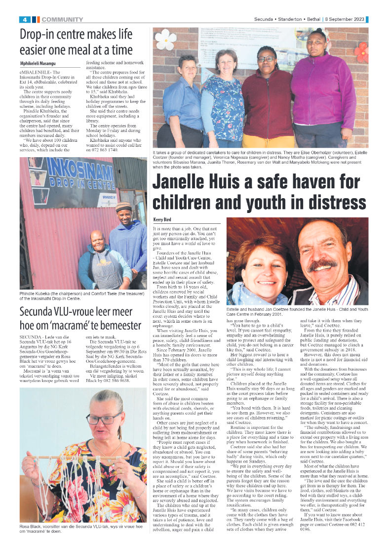 Ridge Times 8 September 2023 page 4