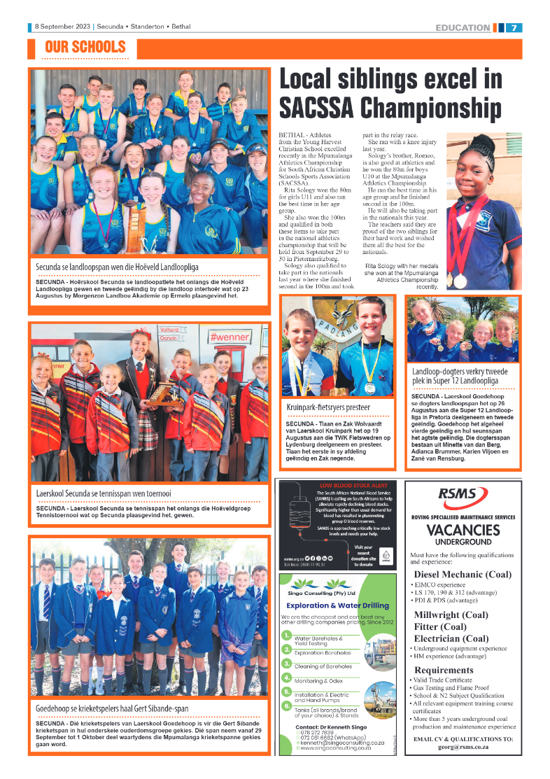 Ridge Times 8 September 2023 page 7
